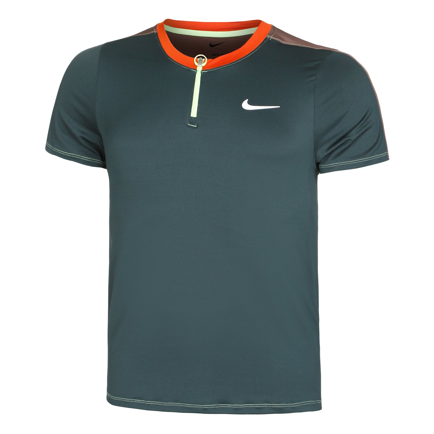 Nike Dri-Fit Court Polo Heren - groen, veelkleurig