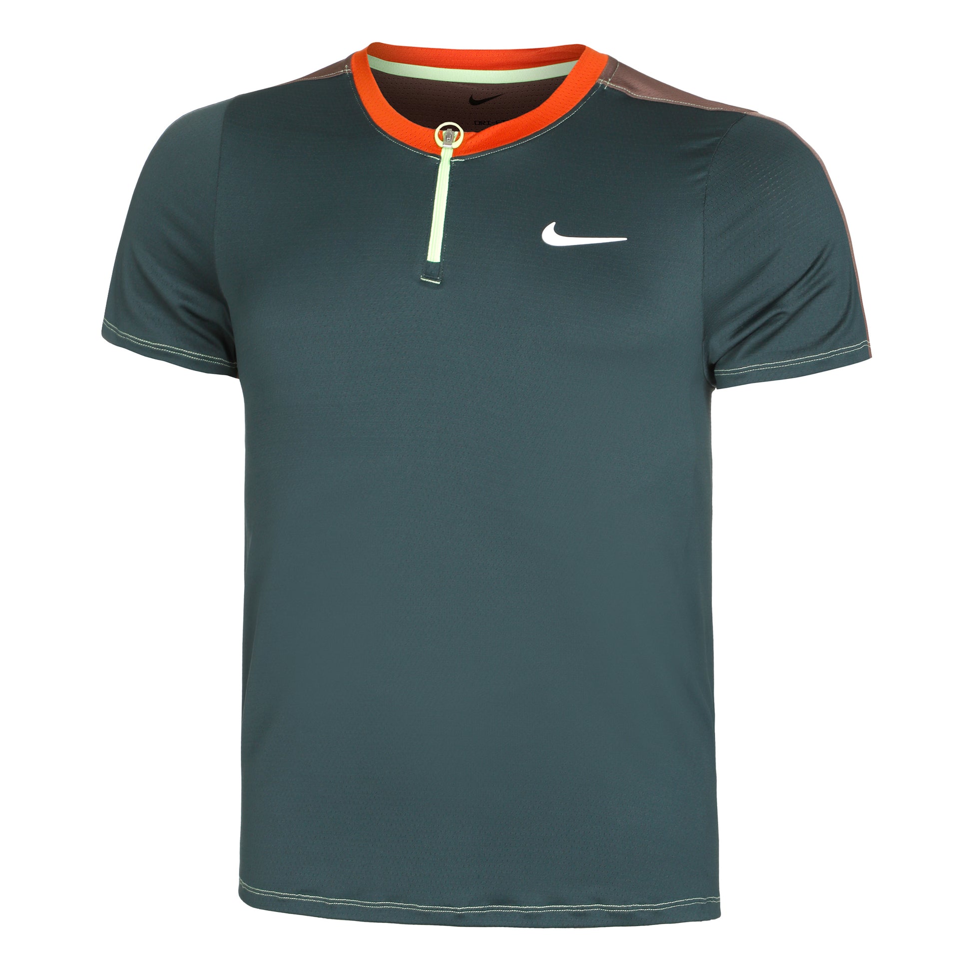 Nike Dri-Fit Court Polo Heren - groen, veelkleurig