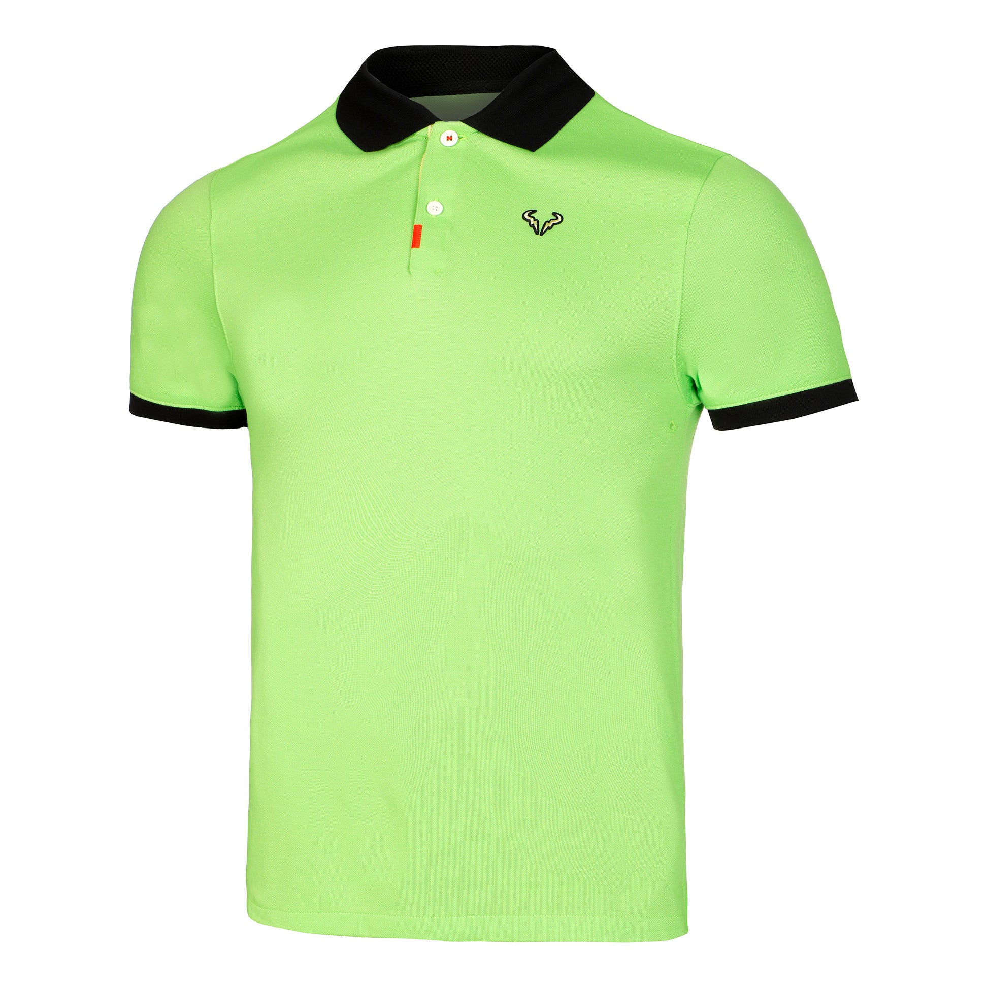 Nike Dri-Fit RAFA Slim Polo Heren - neongroen, zwart