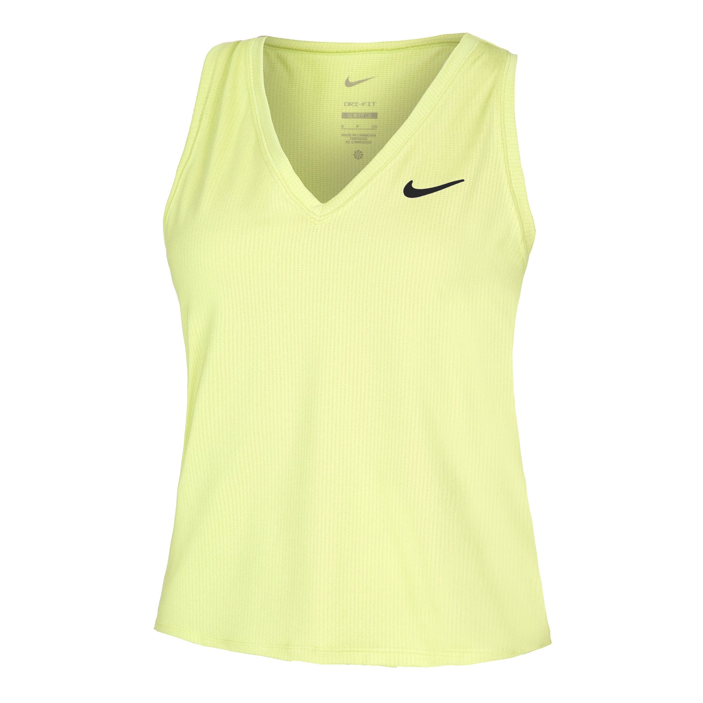 Nike Dri-Fit Victory Court Tanktop Dames - lichtgroen,