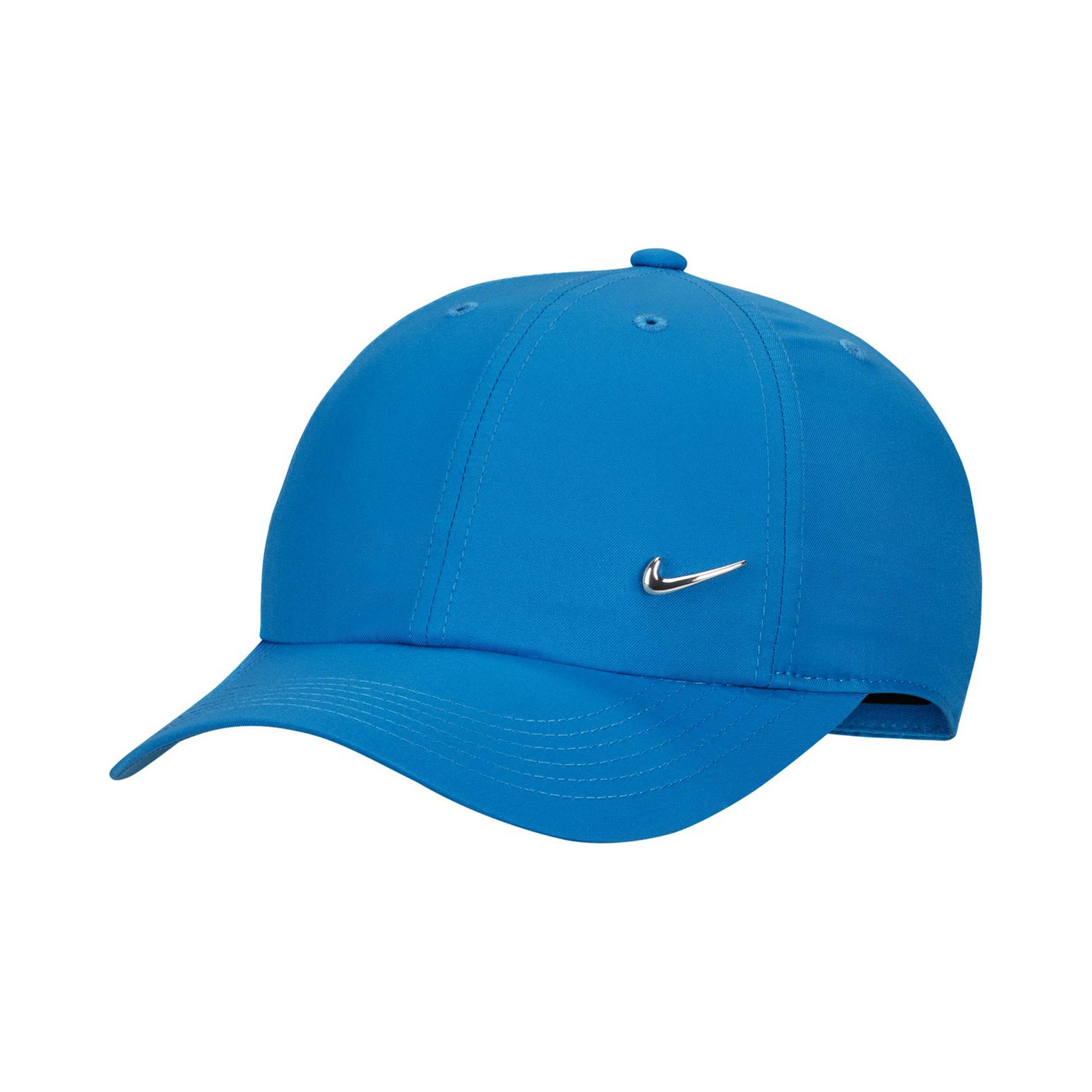 Nike Dri-FIT Club Metal Swoosh Cap Kinderen-blauw