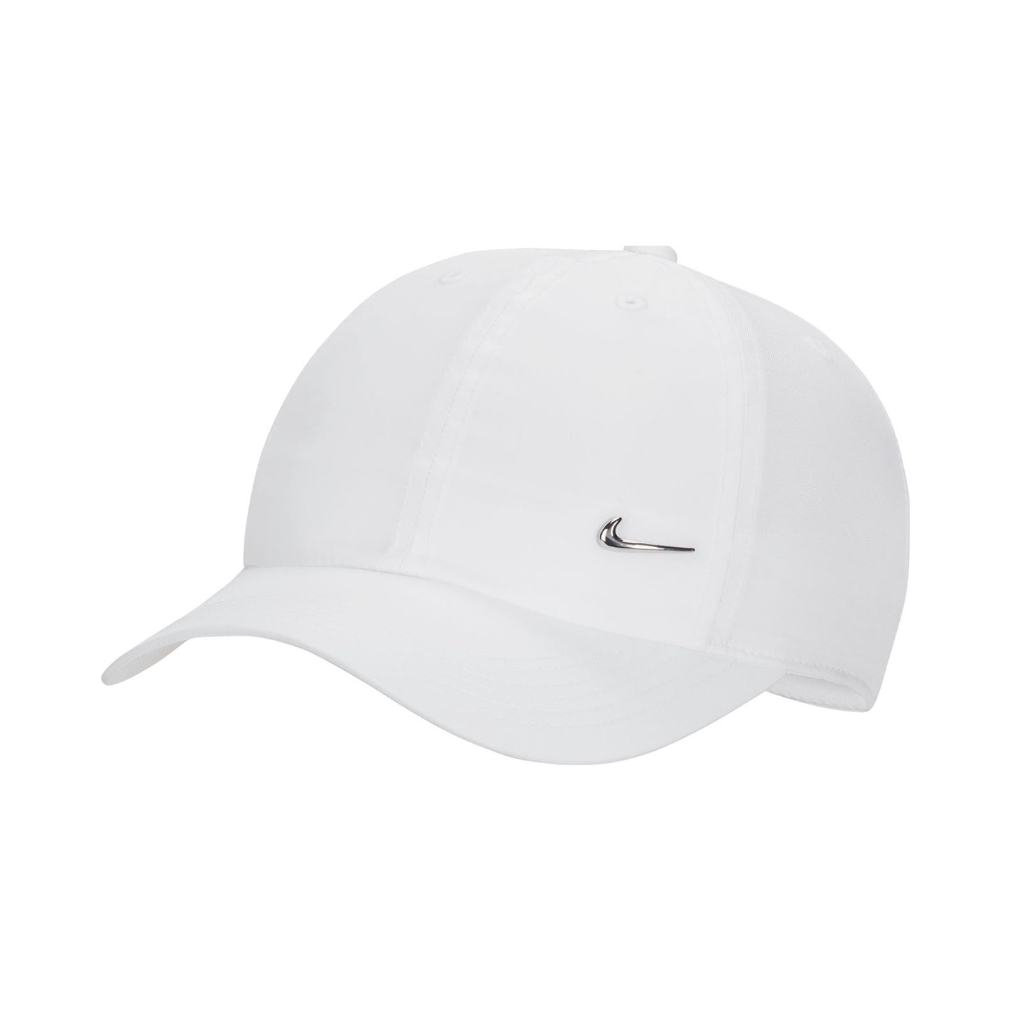 Nike Dri-FIT Club Metal Swoosh Cap Kinderen-wit