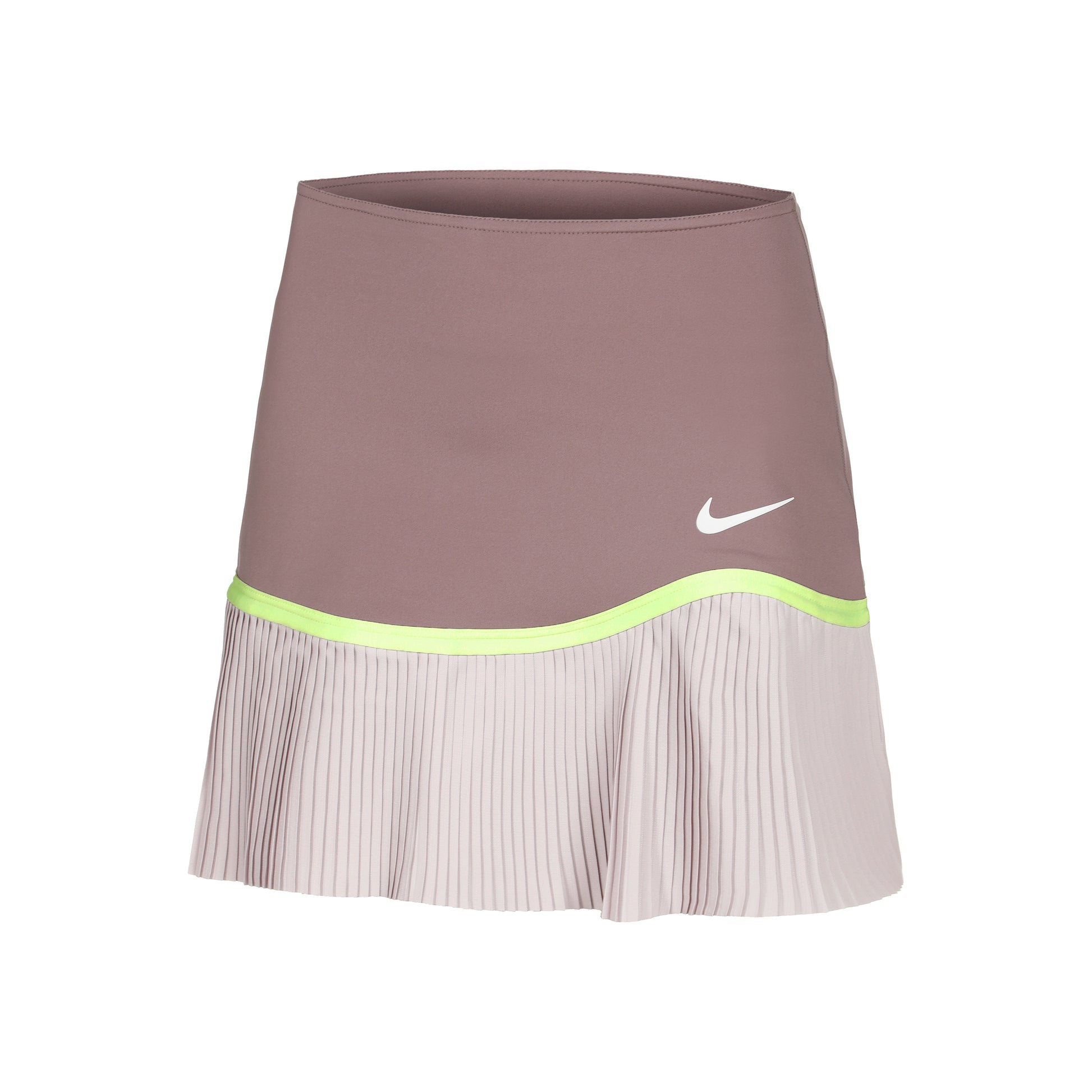 Nike Dri-Fit Advantage Pleated Rok Dames-Mauve