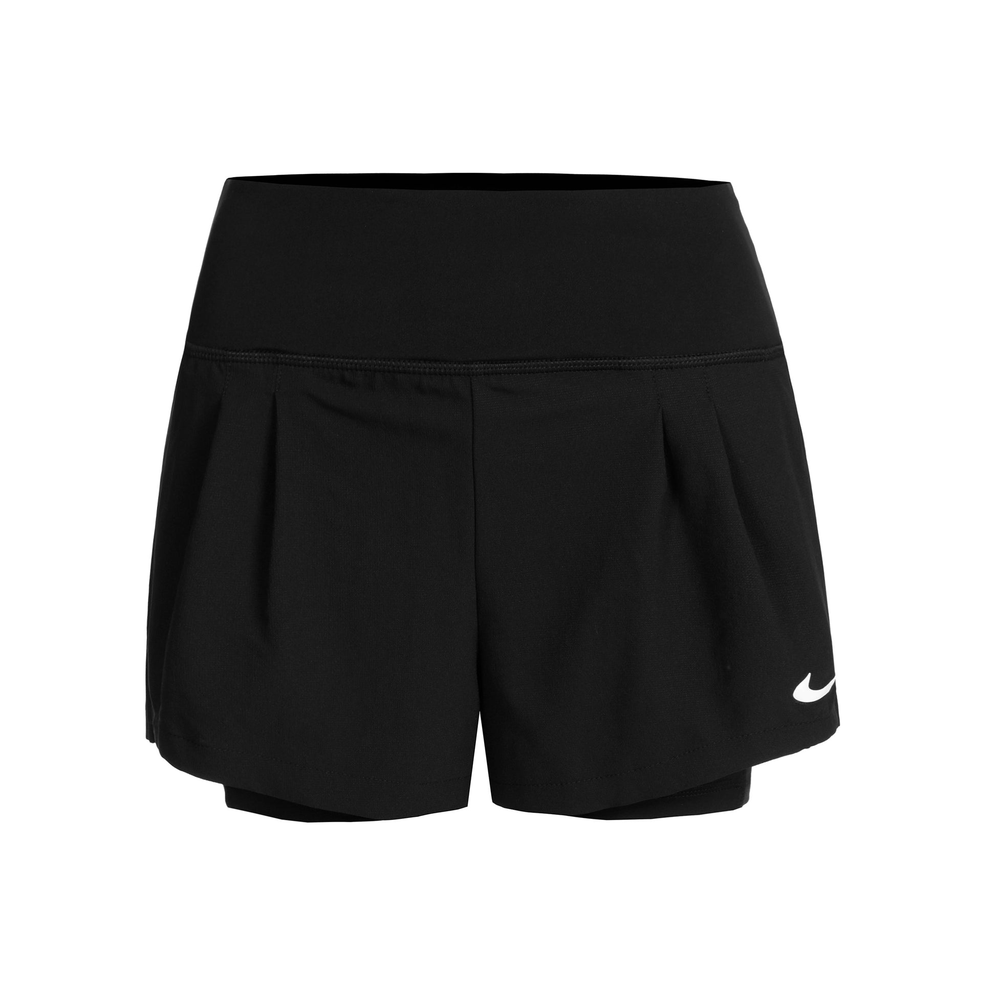 Nike Court Dri-Fit Advantage Shorts Dames-Zwart