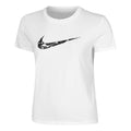 One Swoosh Dri-Fit T-shirt Dames - wit,