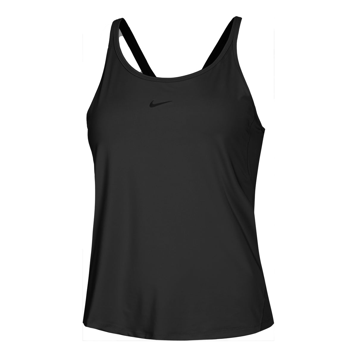 Nike One Classic Dri-Fit Strappy Tanktop Dames-Zwart