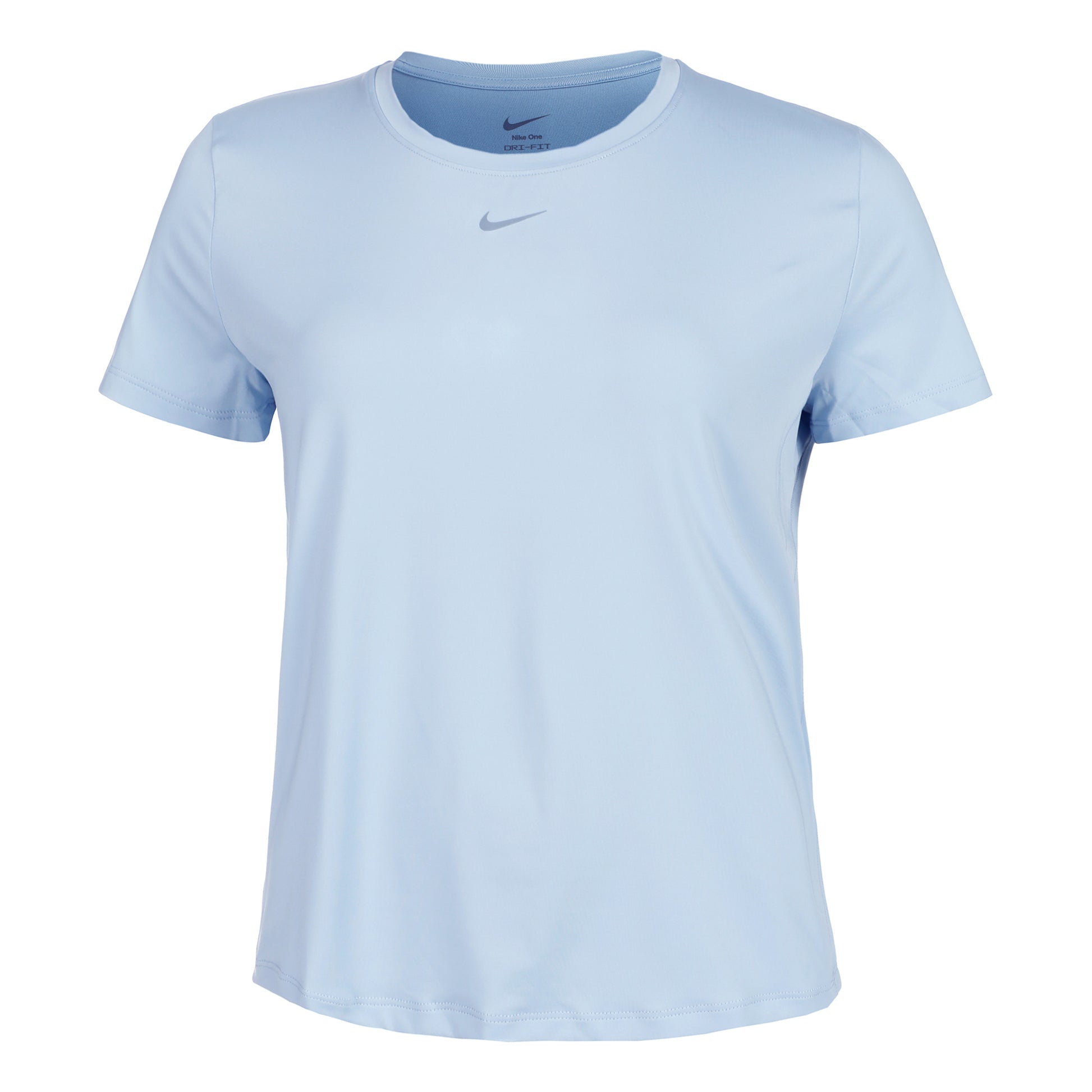 Nike One Dri-Fit T-shirt Dames - lichtblauw,