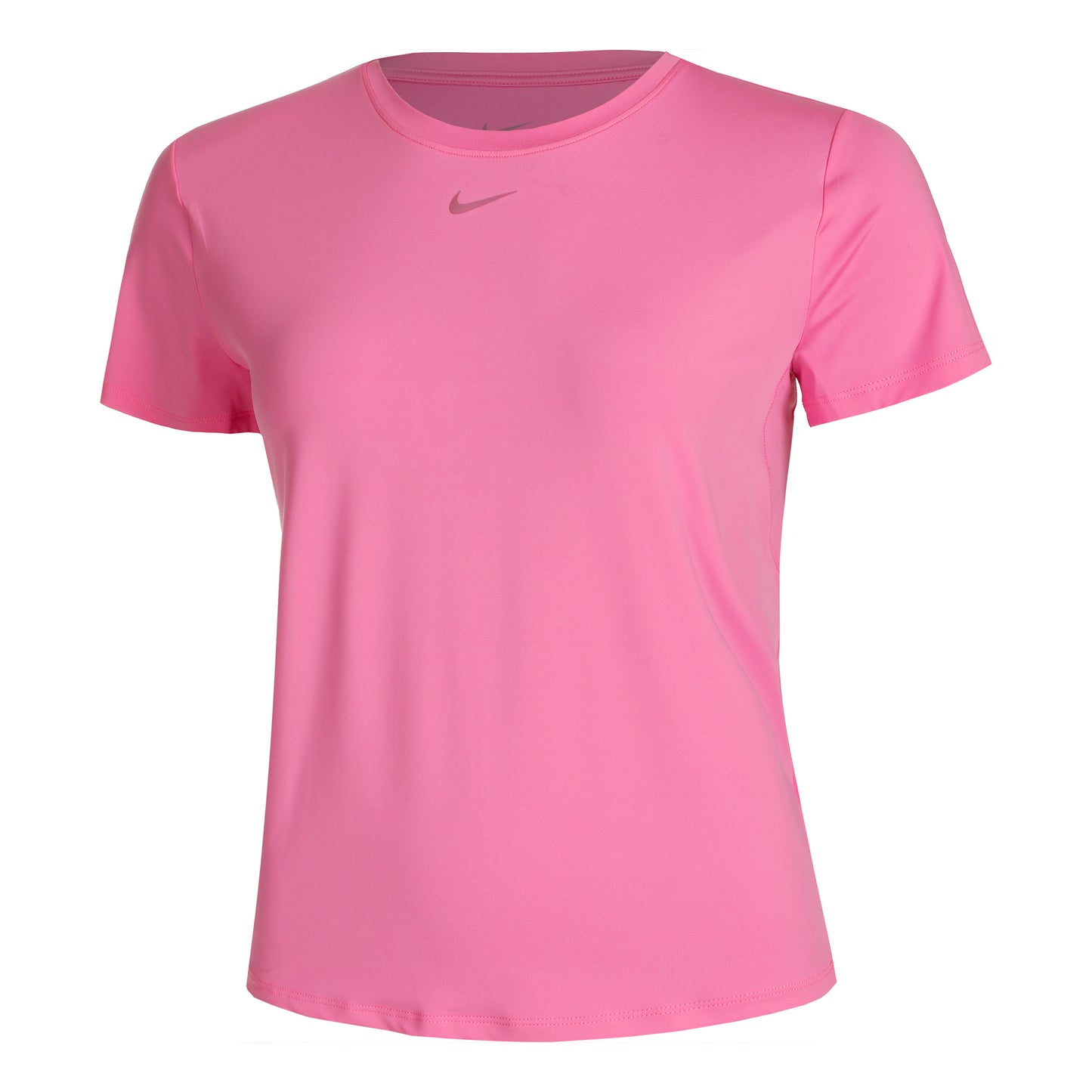 Nike One Dri-Fit T-shirt Dames - pink, zwart