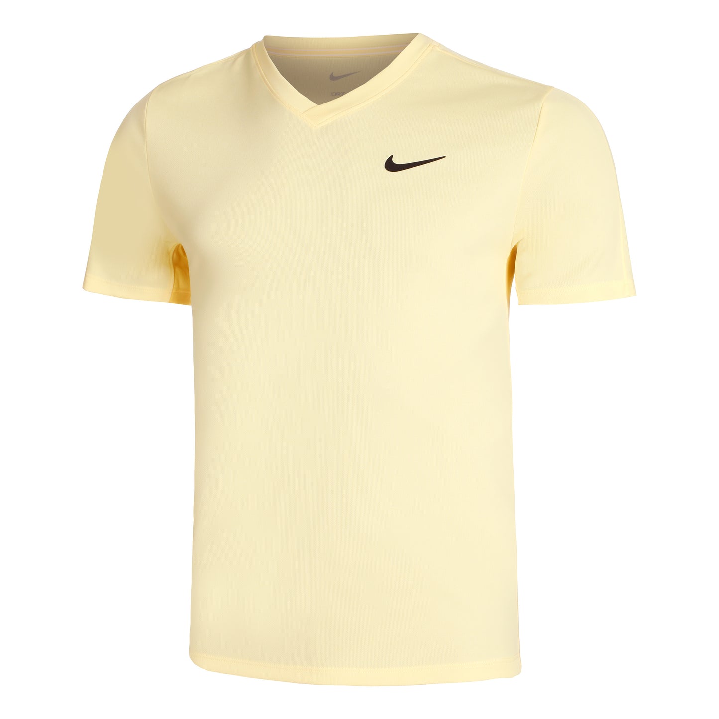 Nike Dri-Fit Victory Court T-shirt Heren - citroengeel,