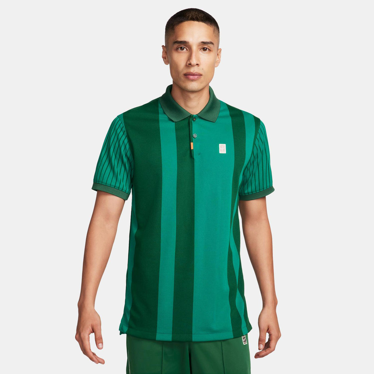 Nike Dri-Fit Heritage Polo Heren - groen,
