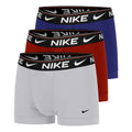 Ultra Comfort Boxershort Verpakking 3 stuks Heren - grijs, rood