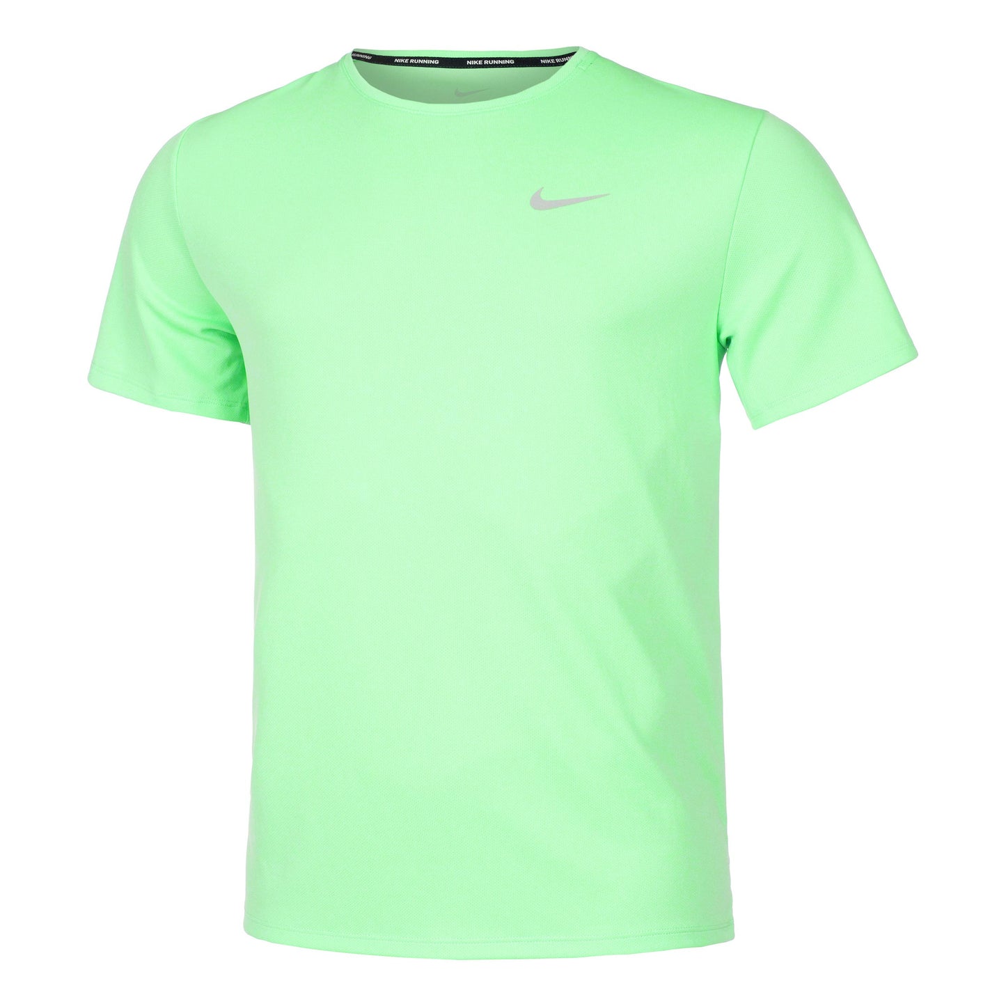 Nike Miler Hardloopshirt Heren - mint