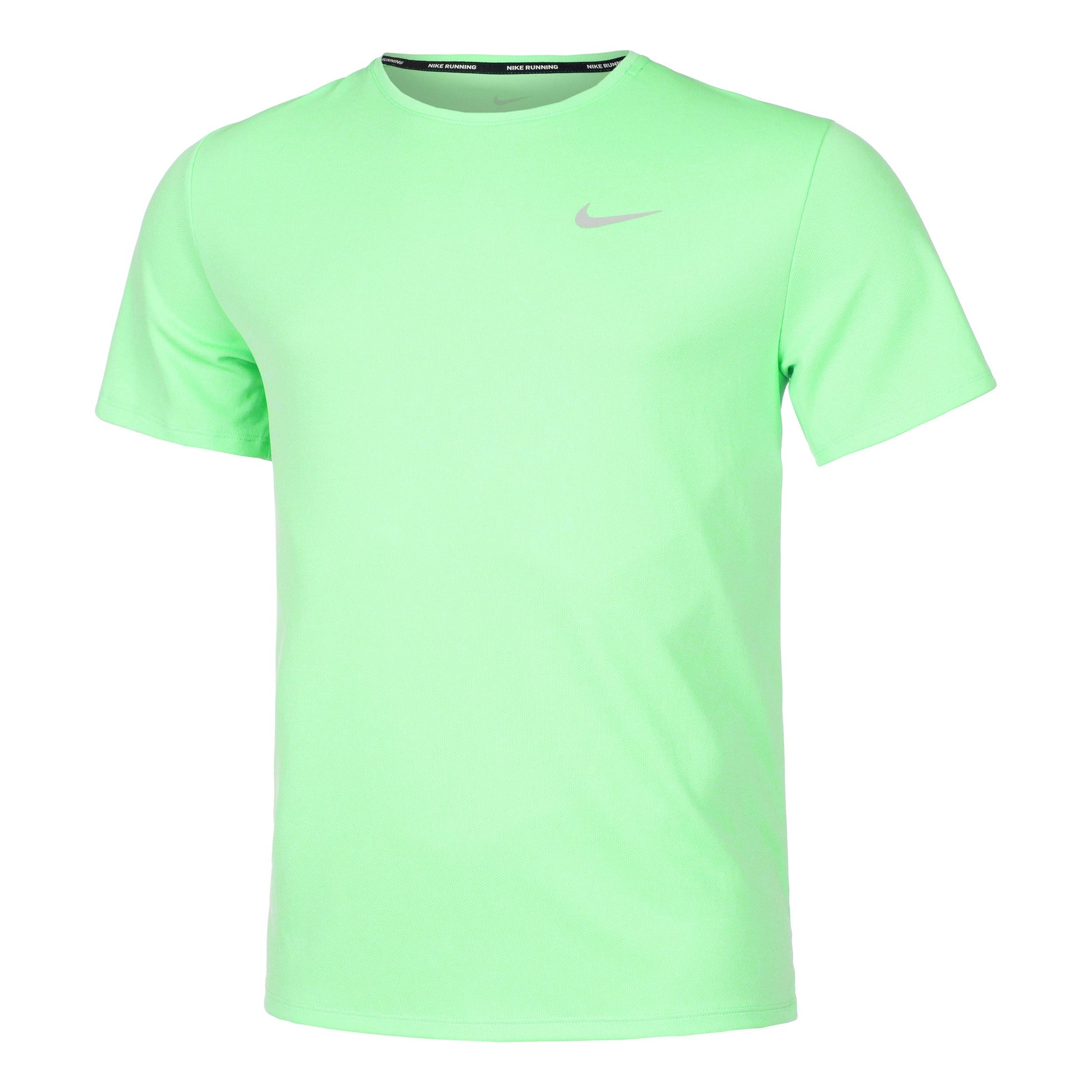 Nike Miler Hardloopshirt Heren - mint