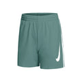 Big Graphic Shorts Jongens - donkergroen,