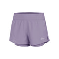 Dri-Fit One Mid Rise 2in1 3in Shorts Dames - mauve,