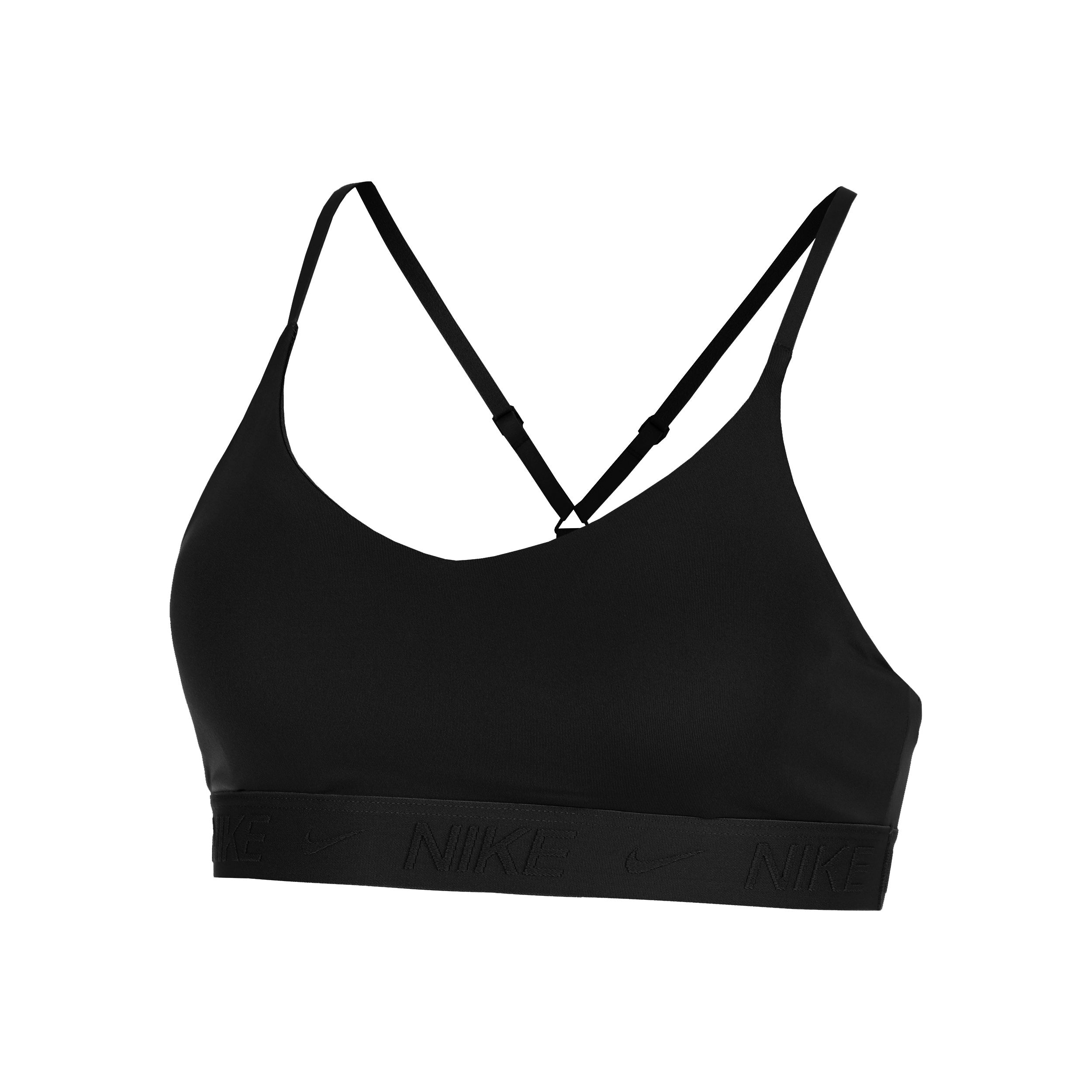 Nike Dri-Fit INDY Light Support Sport-bh Dames - zwart