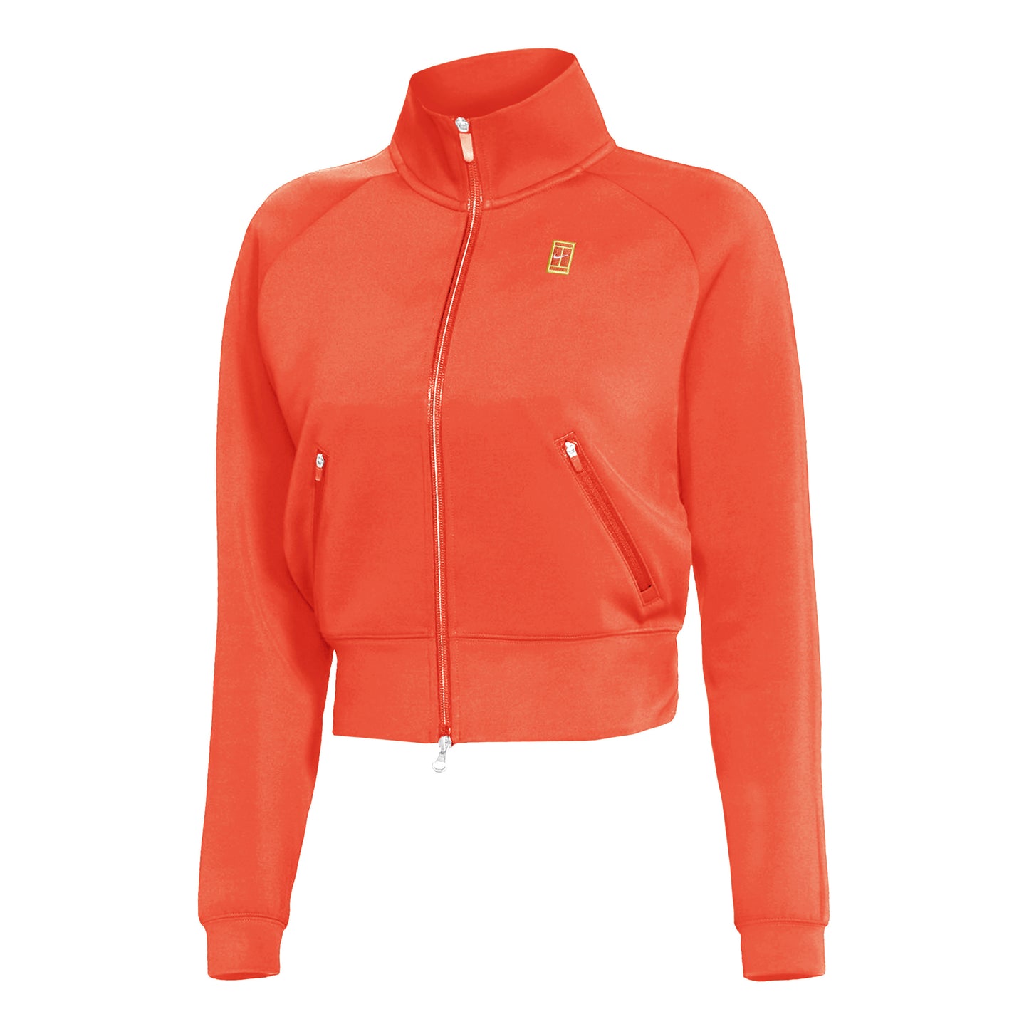 Nike Court Dri-Fit Heritage Trainingsjack Dames - roest,