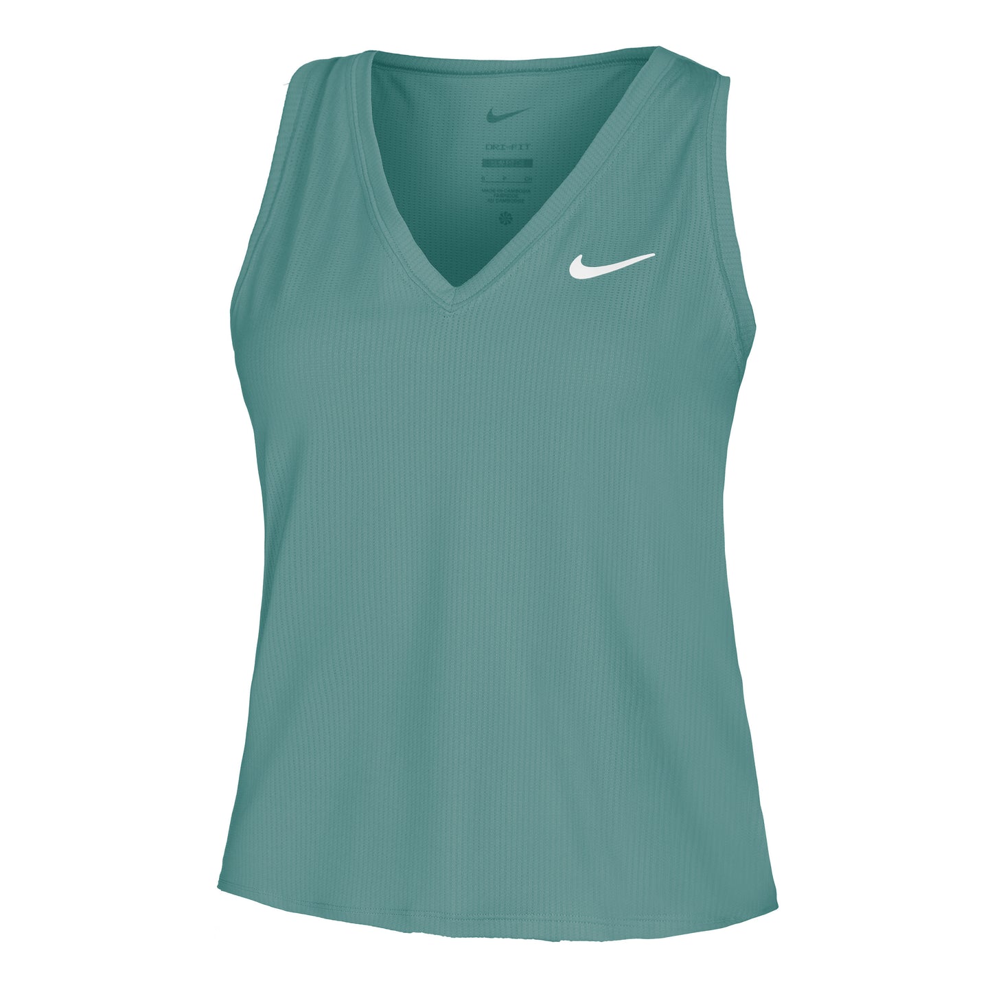 Nike Dri-Fit Victory Court Tanktop Dames - donkergroen,