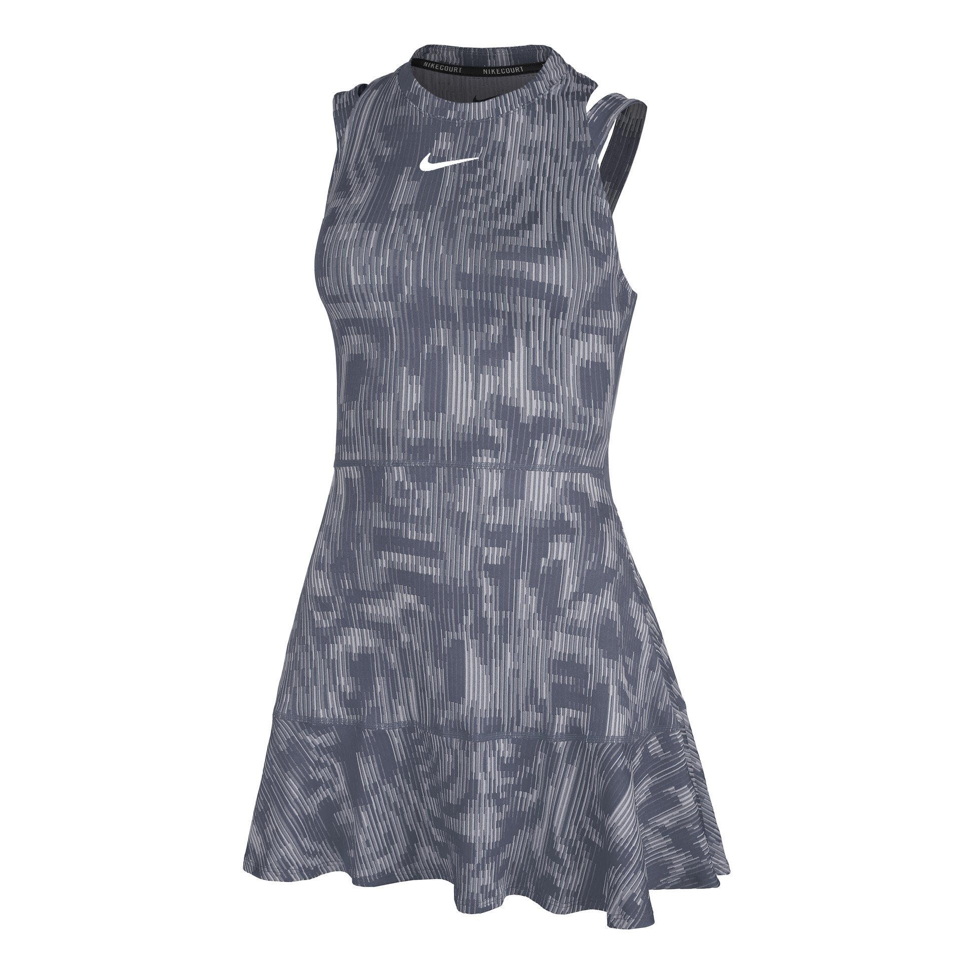 Nike Dri-Fit Slam Jurk Dames - donkerblauw,