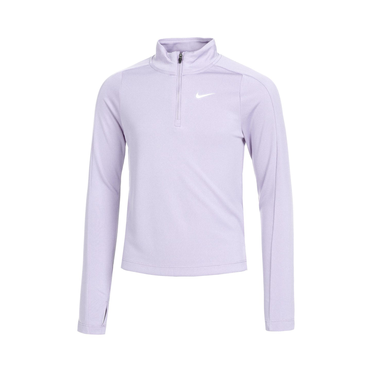 Nike Dri-Fit Half-Zip Longsleeve Meisjes - mauve,