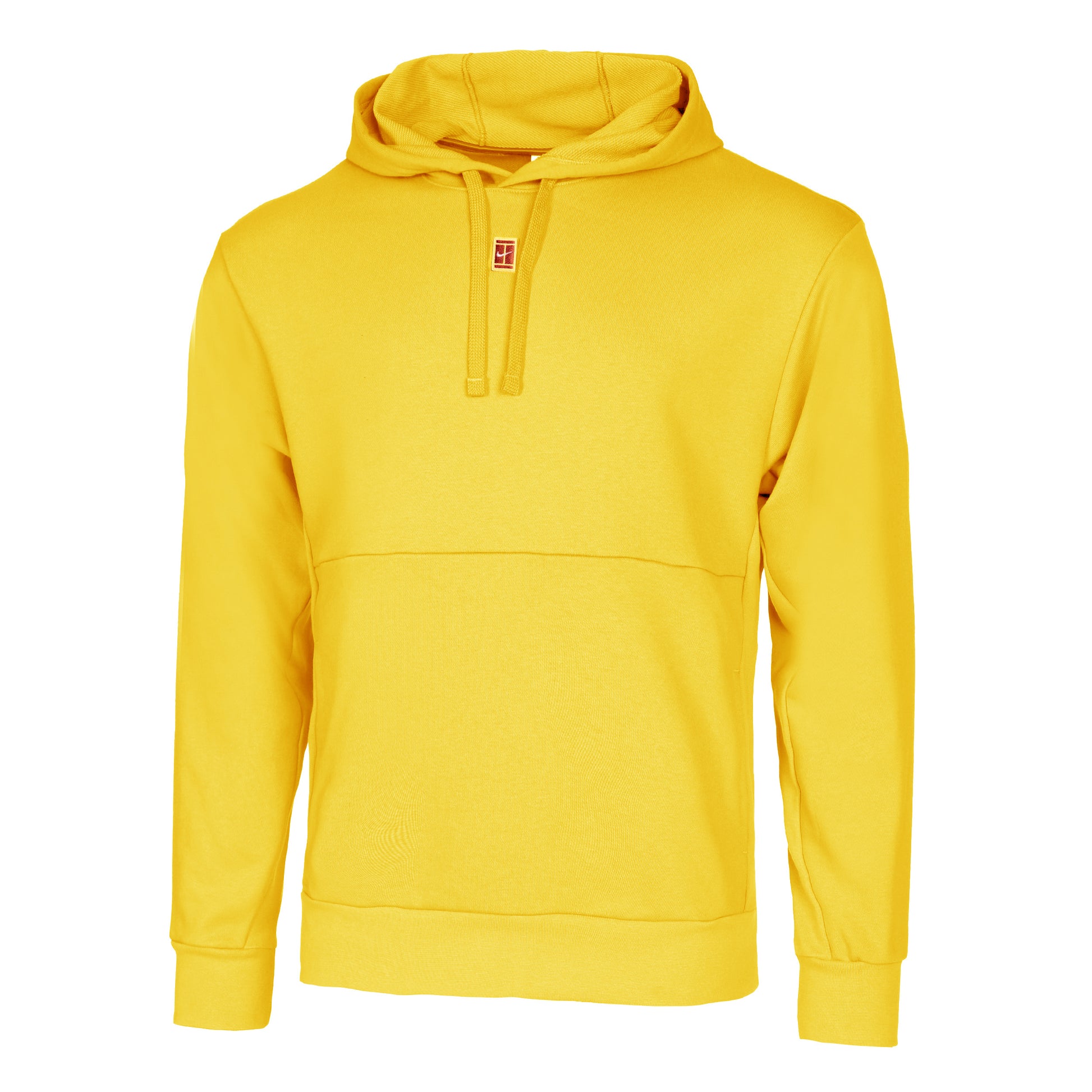 Nike Dri-Fit Court Heritage Fleece Sweater met capuchon Heren - goudgeel,