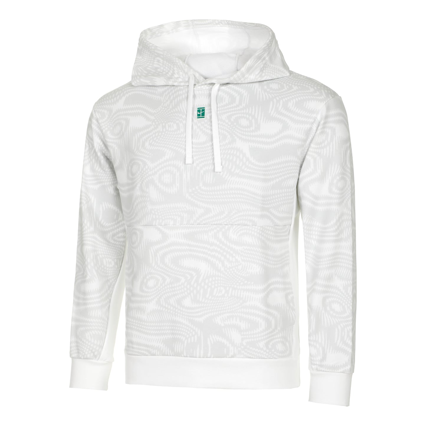 Nike Dri-Fit Heritage Fleece Sweater met capuchon Heren - wit,
