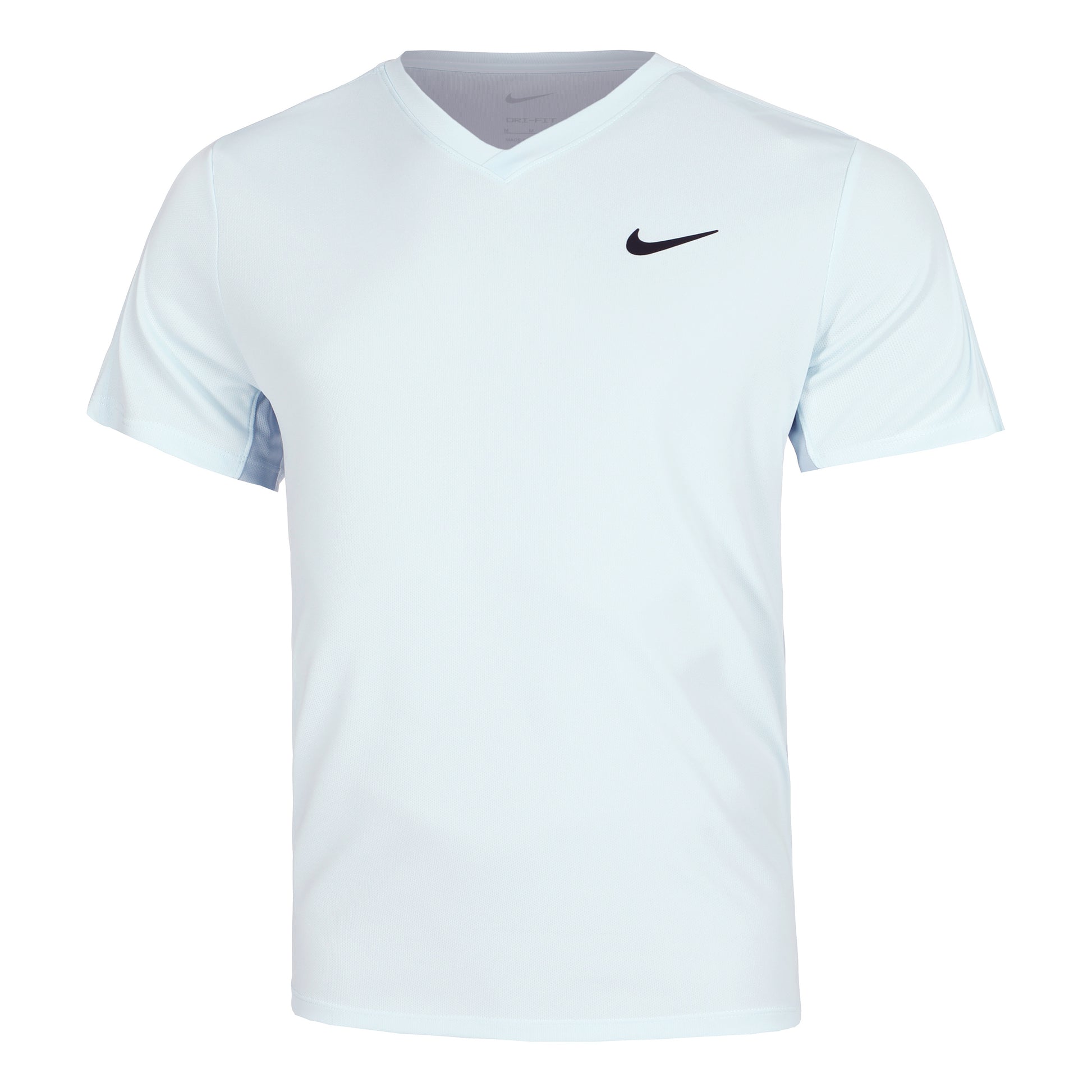Nike Dri-Fit Victory Court T-shirt Heren - lichtblauw, blauw
