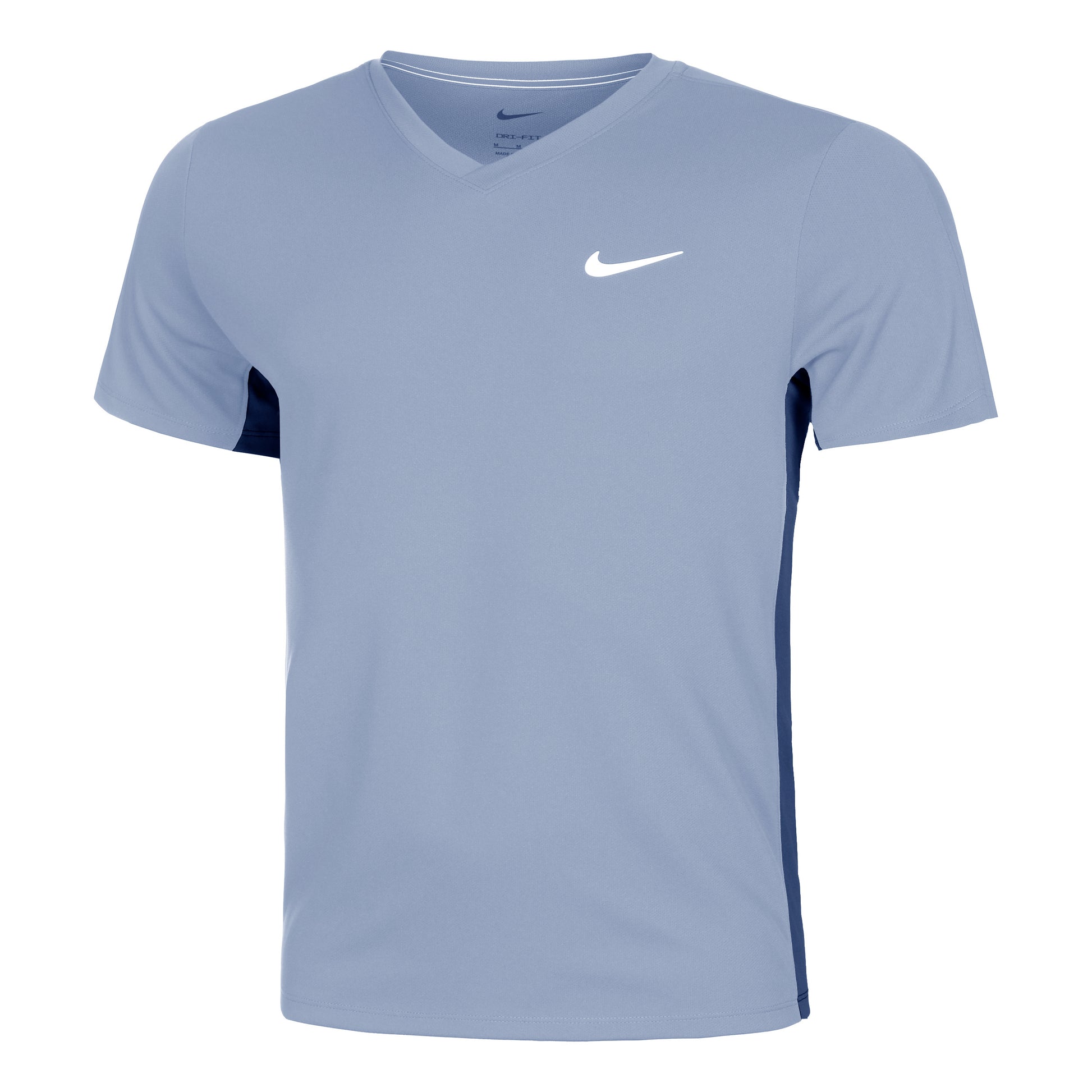 Nike Dri-Fit Court Dri-Fit Victory T-shirt Heren-Blaugrau
