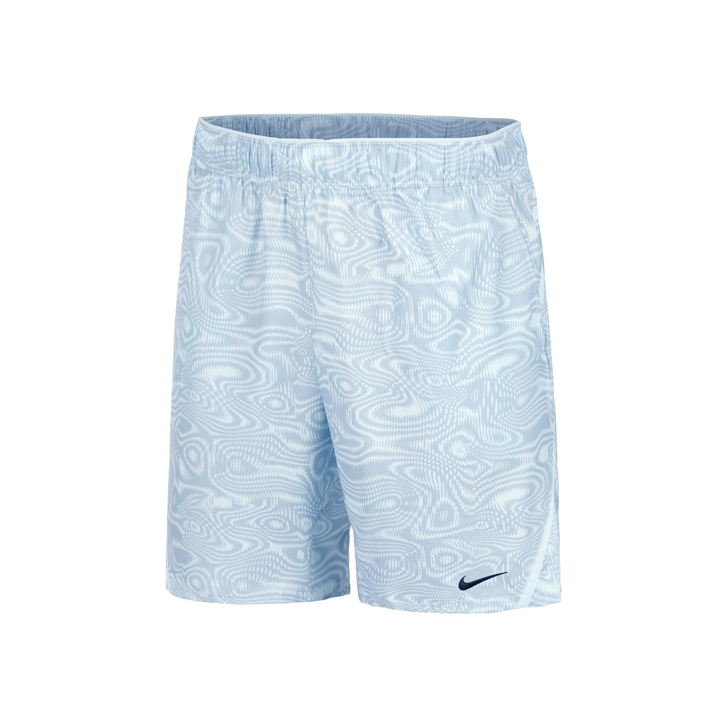 Nike Court Victory Dri-Fit 9in AOP Shorts Heren - lichtblauw,
