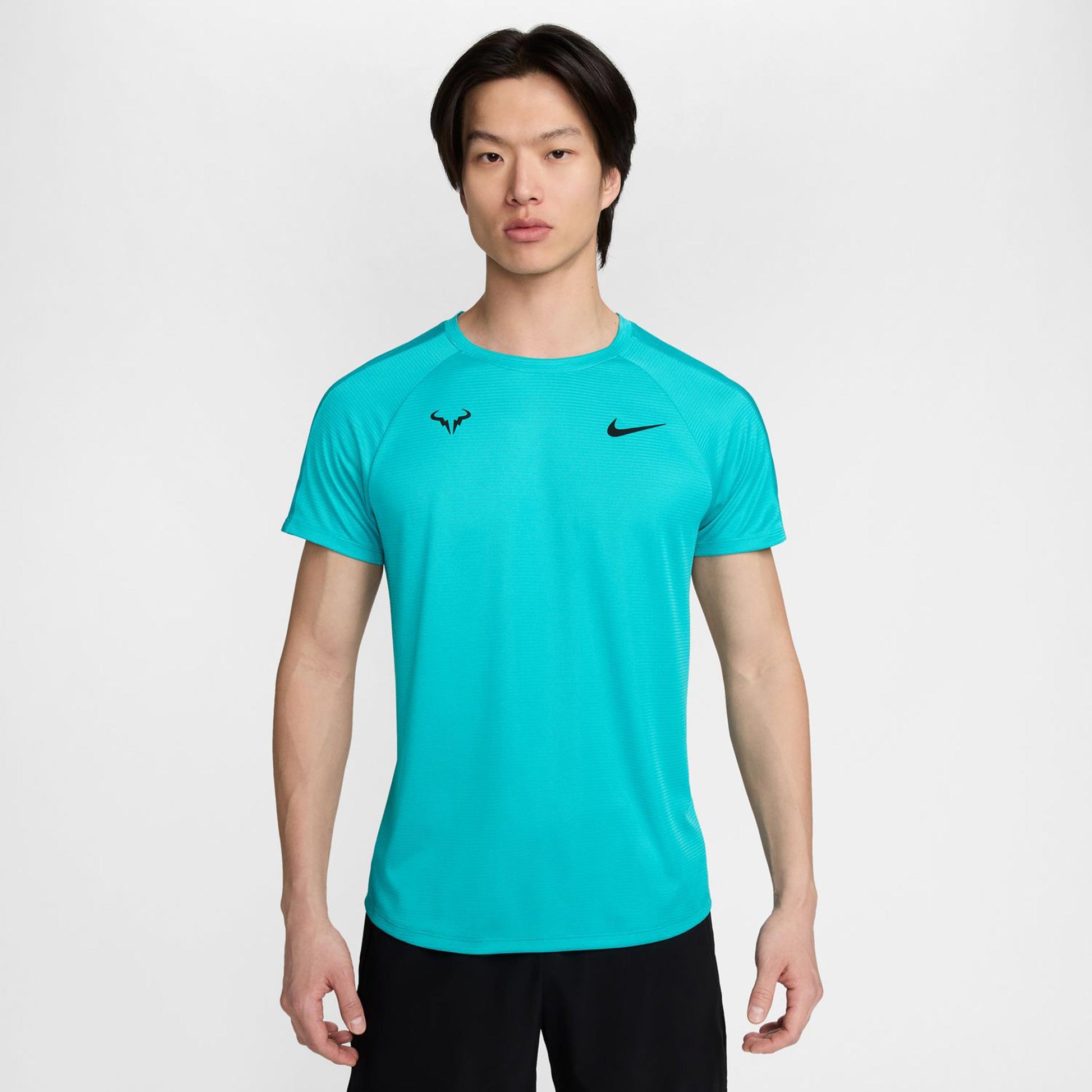 Nike Dri-Fit RAFA MNK Challenger T-shirt Heren - groen,