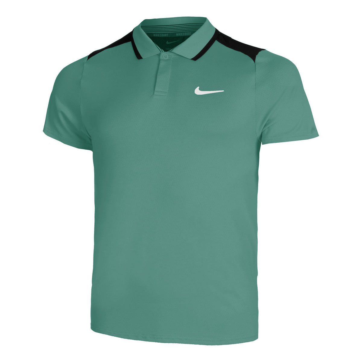 Nike Court Dri-Fit Advantage Polo Heren - salie, zwart
