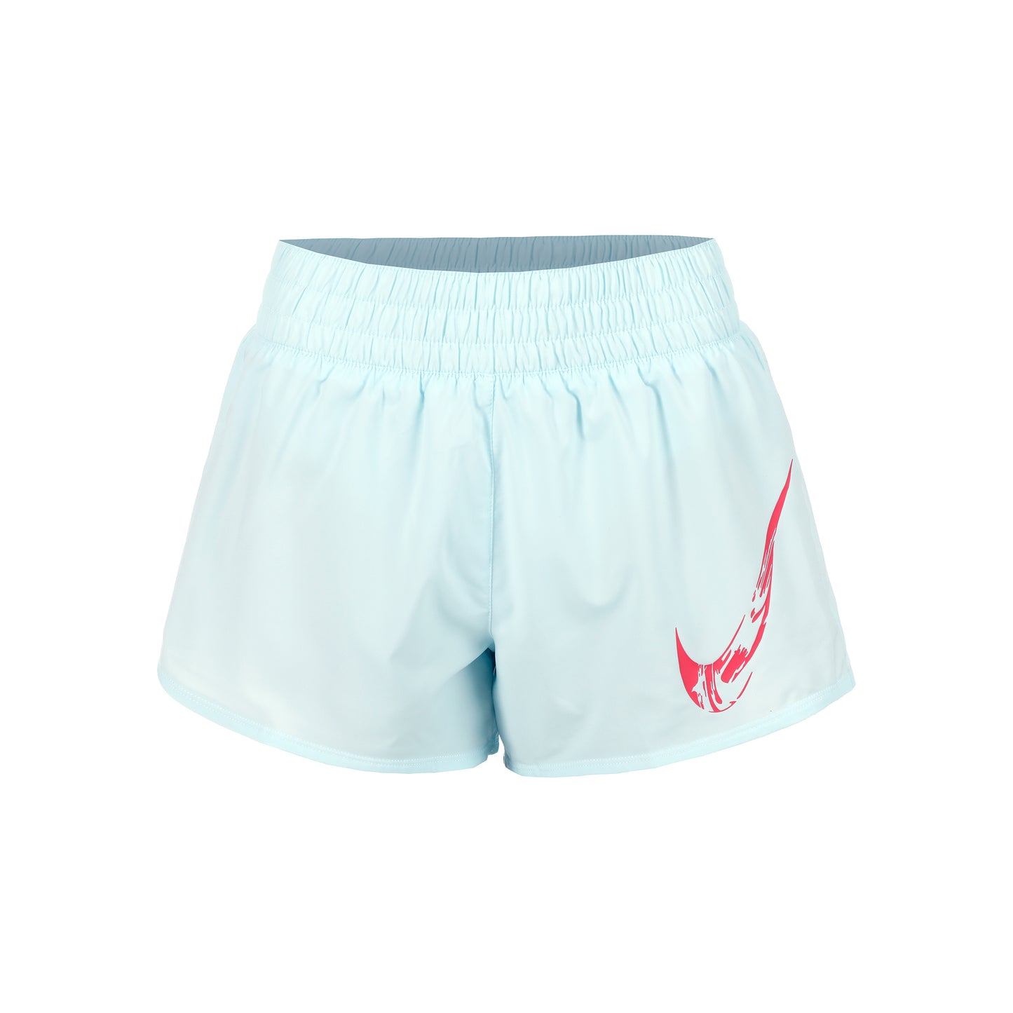Nike Dri-Fit One Swoosh Hardloopshorts Dames-Lichtblauw