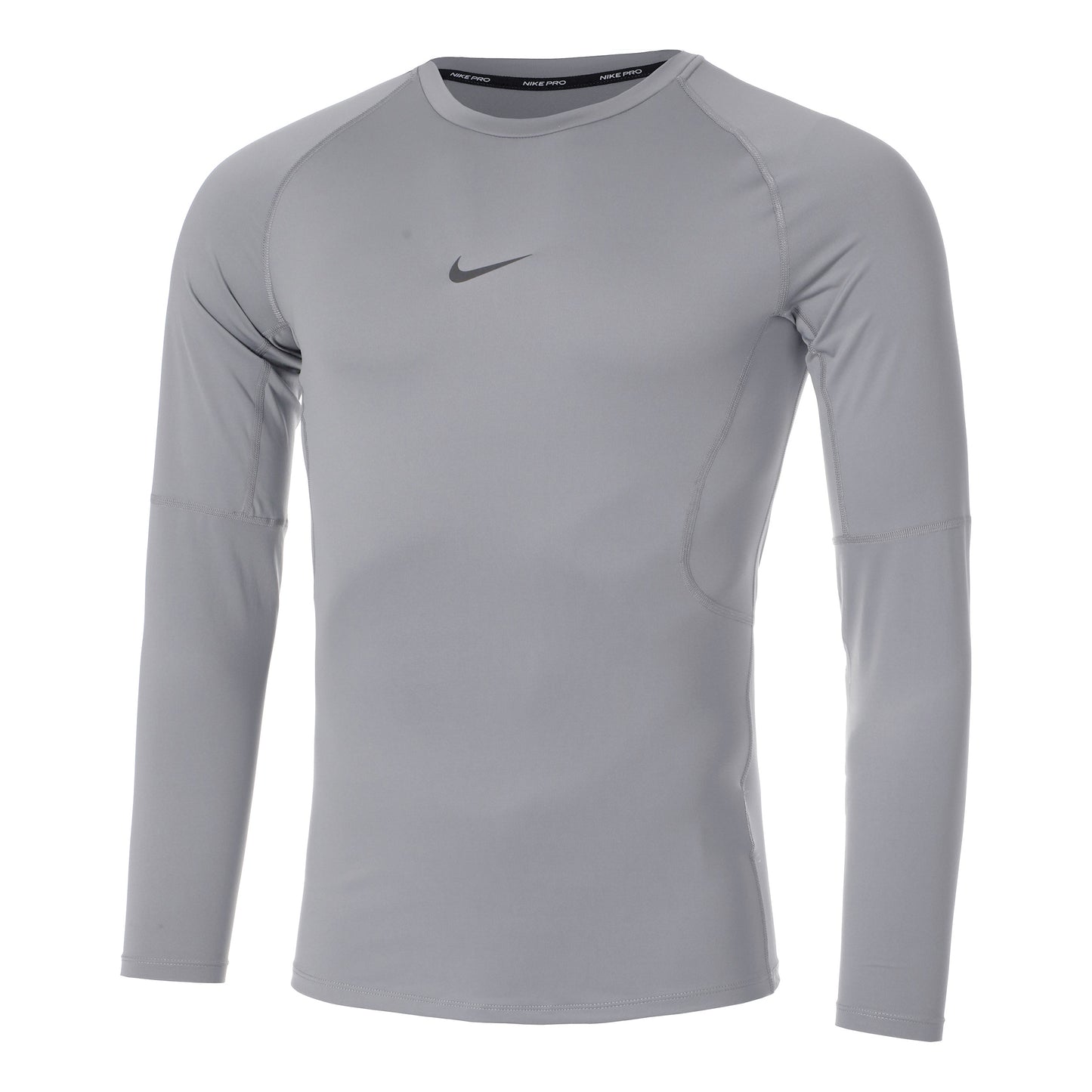 Nike Pro Longsleeve Heren-Lichtgrijs