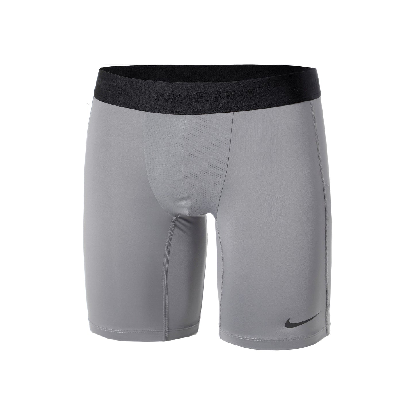 Nike Dri-Fit Long Shorts Heren - lichtgrijs, zwart