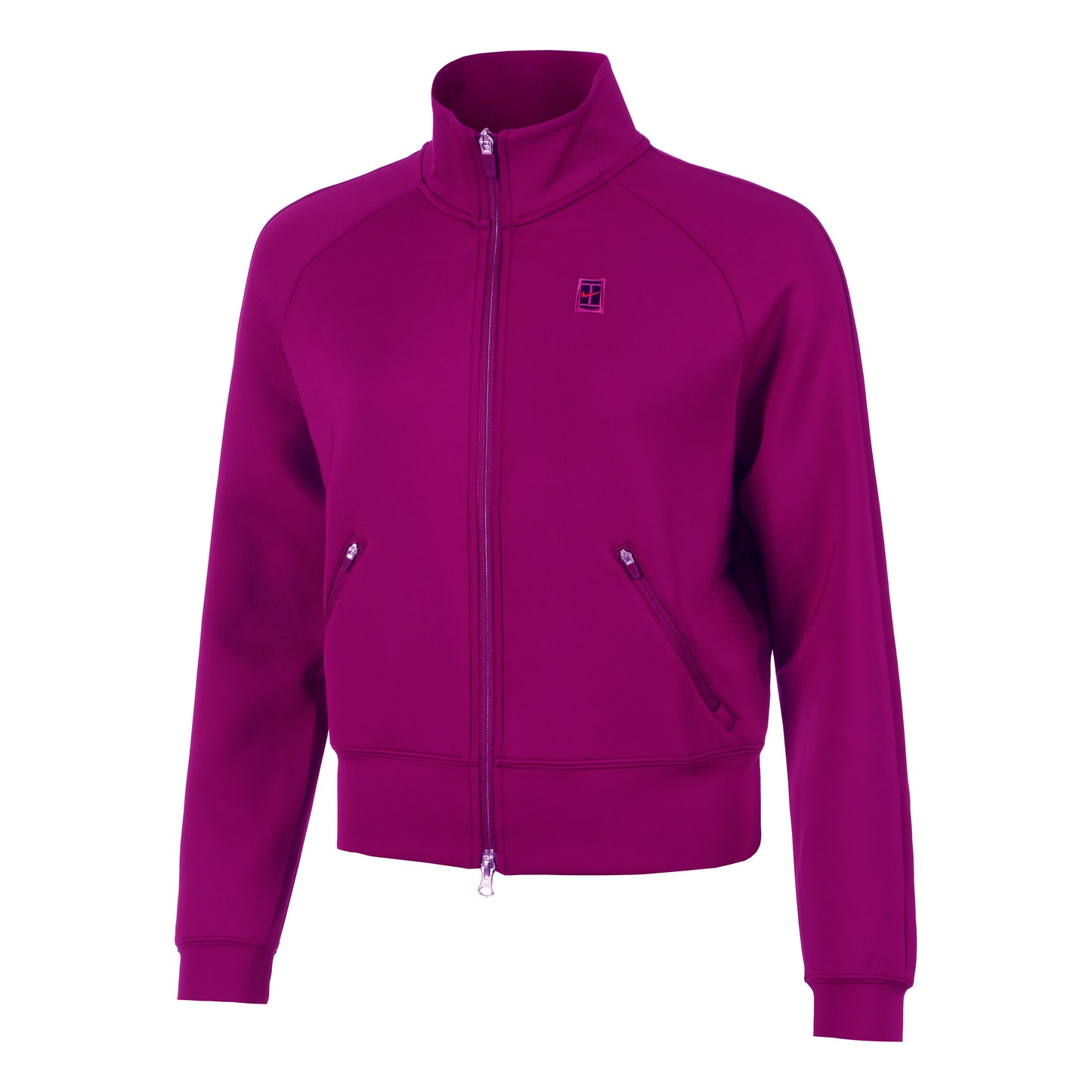 Nike Court Dri-Fit Heritage Trainingsjack Dames - berry,