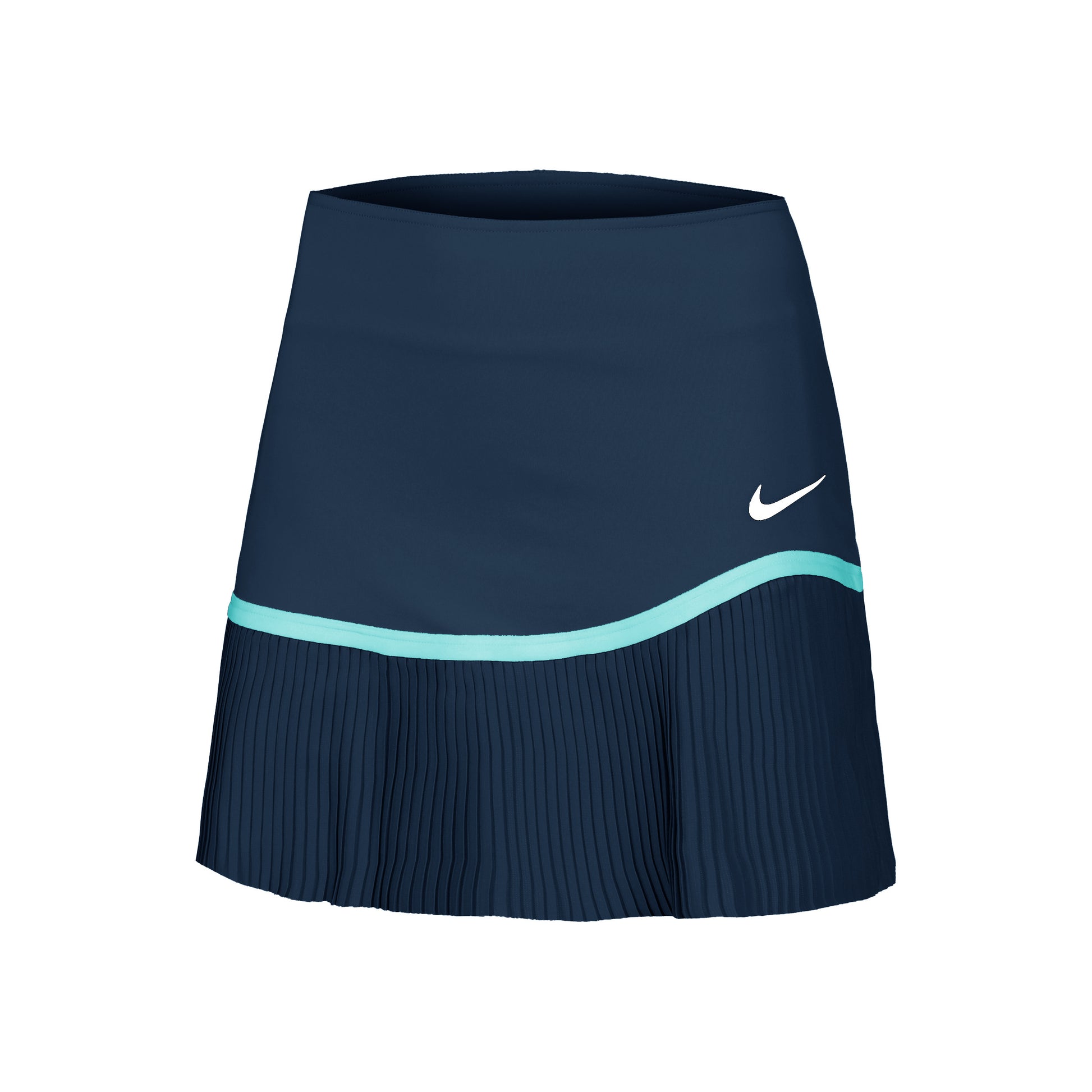 Nike Dri-Fit Advantage Pleated Rok Dames - donkerblauw, turkoois