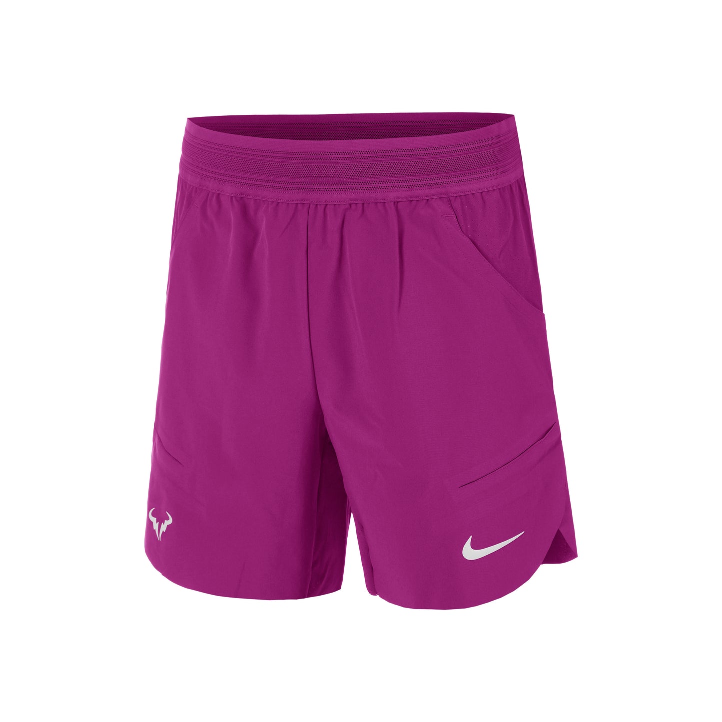 Nike Dri-Fit RAFA MNK 7in Shorts Heren - berry,