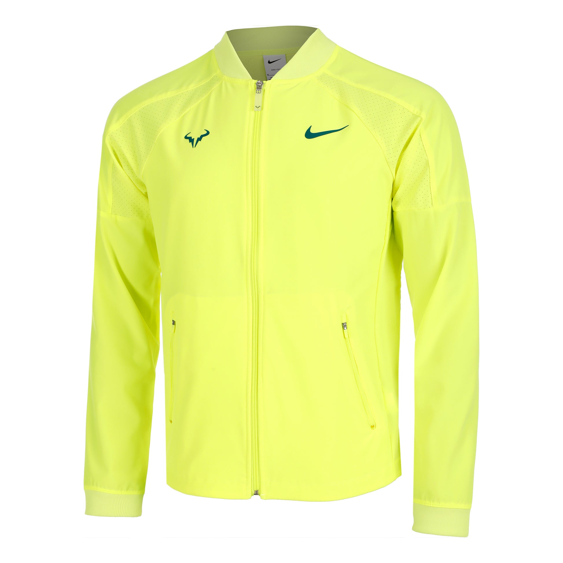 Nike Dri-Fit RAFA MNK Trainingsjack Heren - neongeel,