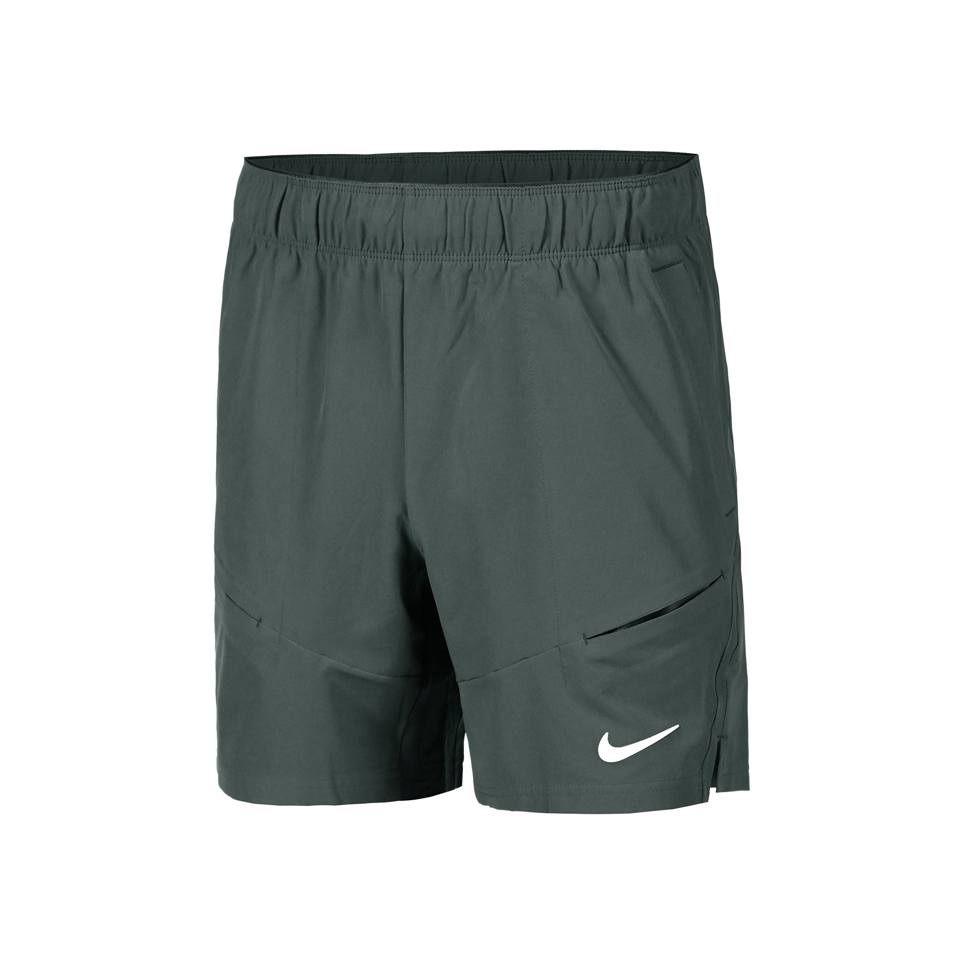 Nike Court Dri-Fit Advantage  7in Shorts Heren - donkergroen,