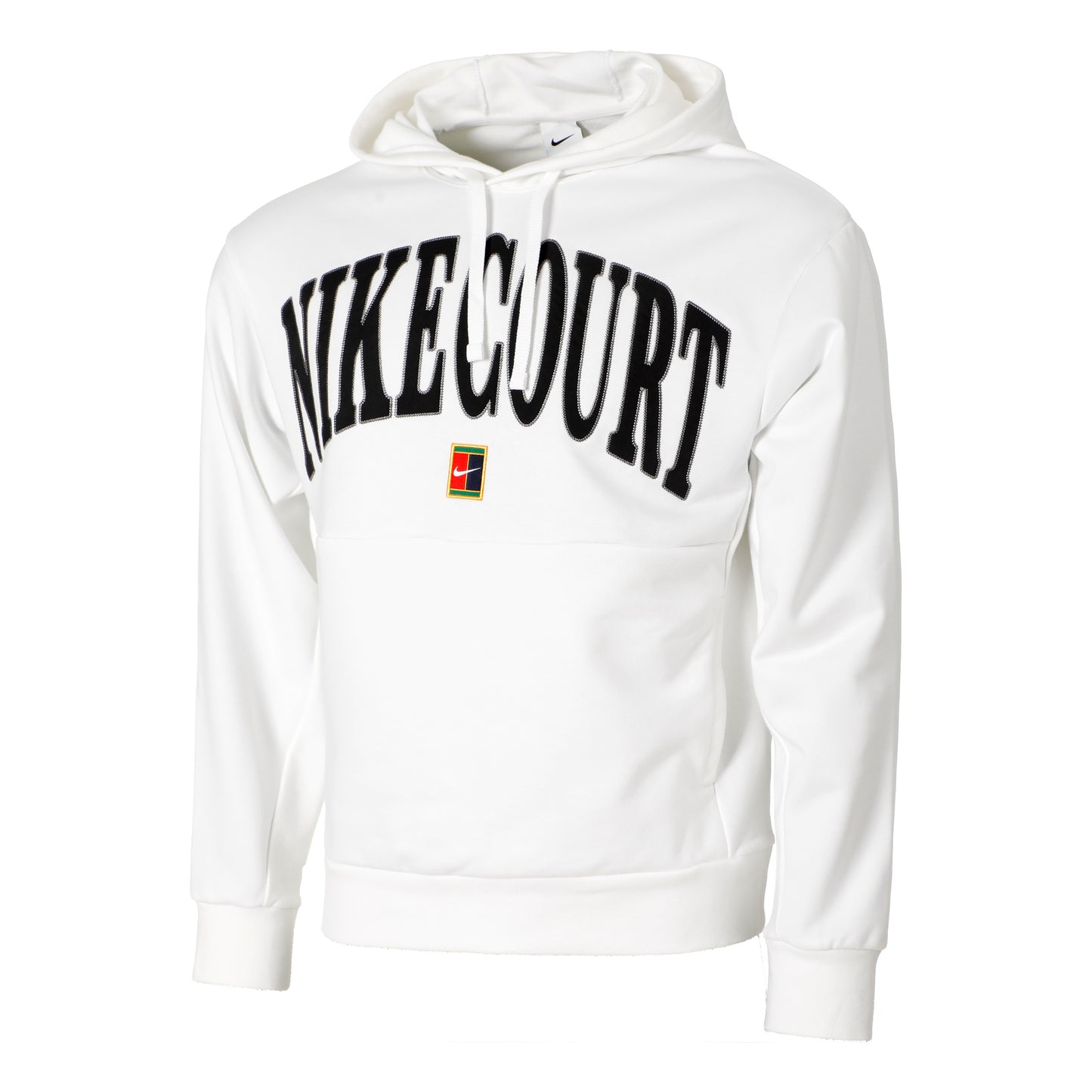 Nike Dri-Fit Fleece Heritage Sweater Met Capuchon Heren-Wit,Zwart