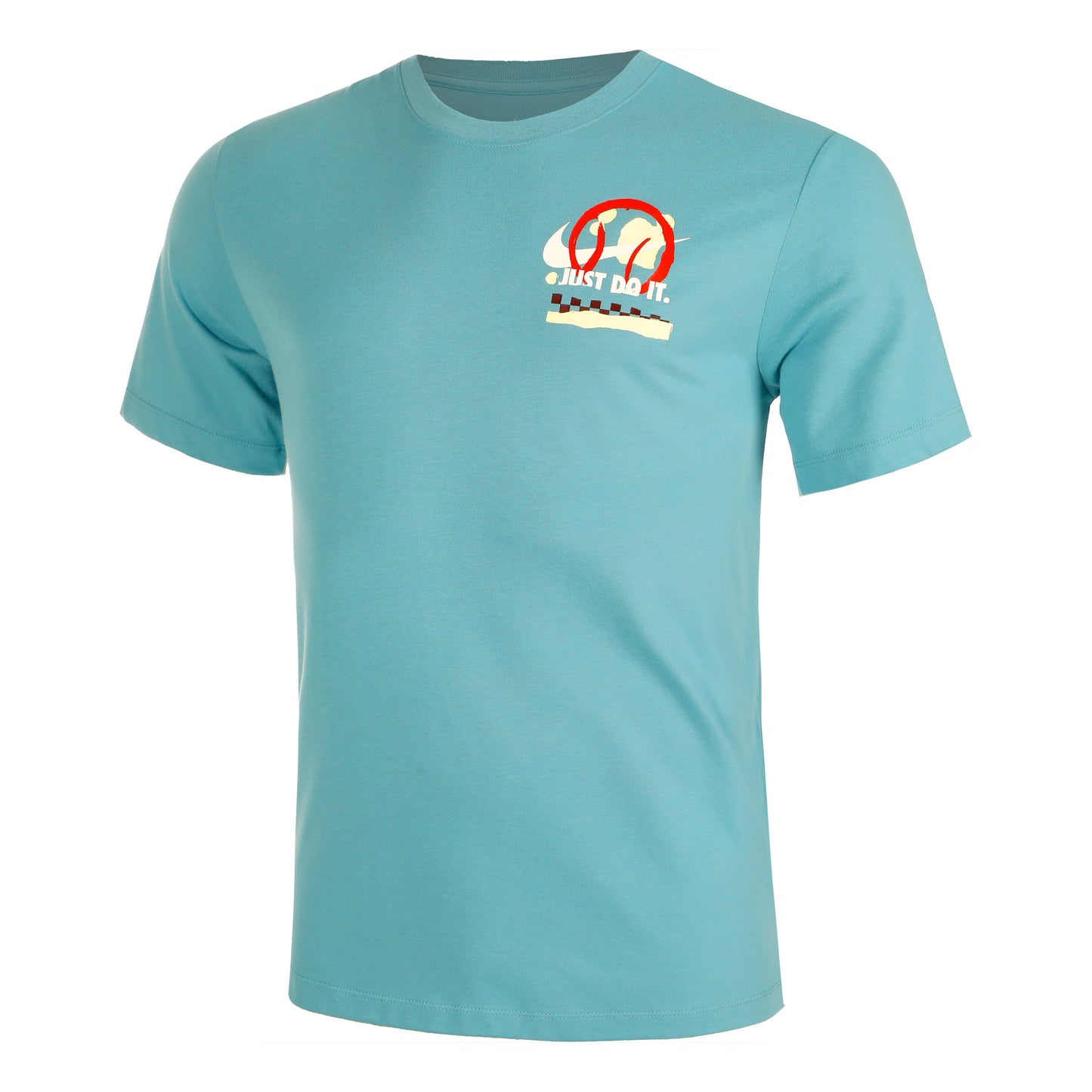 Nike Dri-Fit OC T-shirt Heren - turkoois, veelkleurig