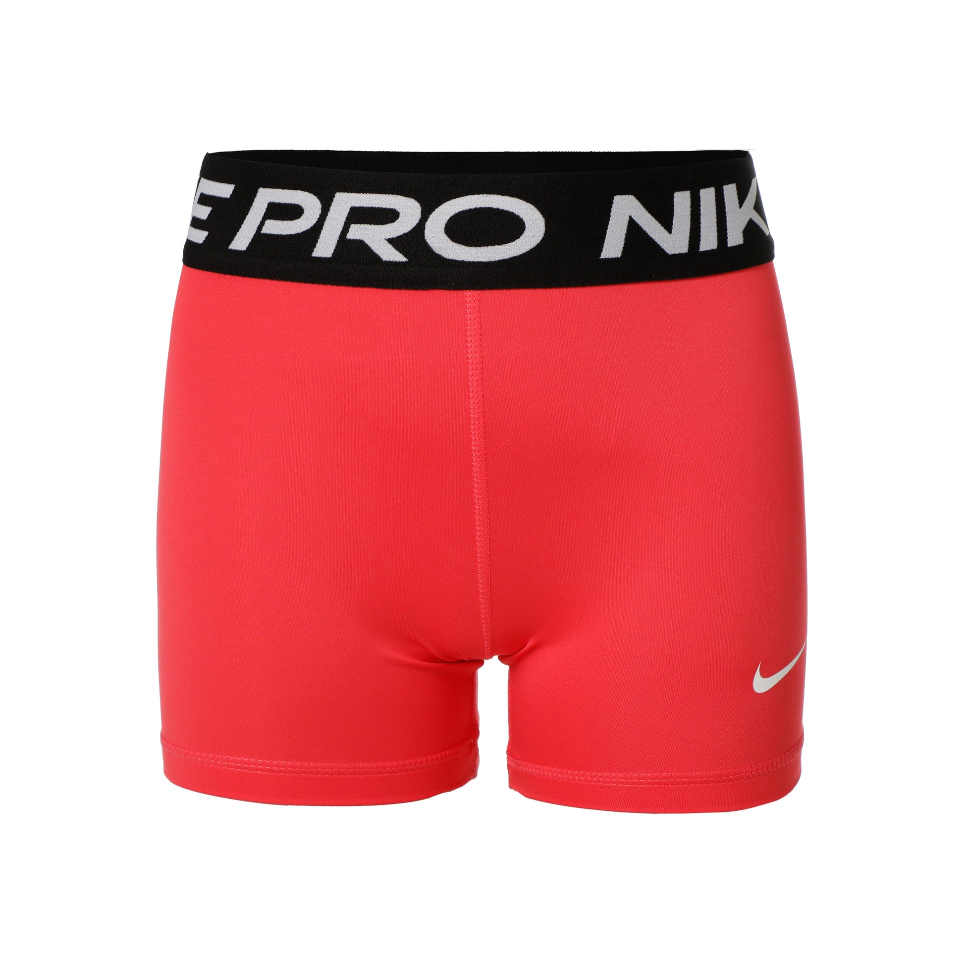 Nike Dri-Fit Big Kids 3in Shorts Meisjes-rood,zwart