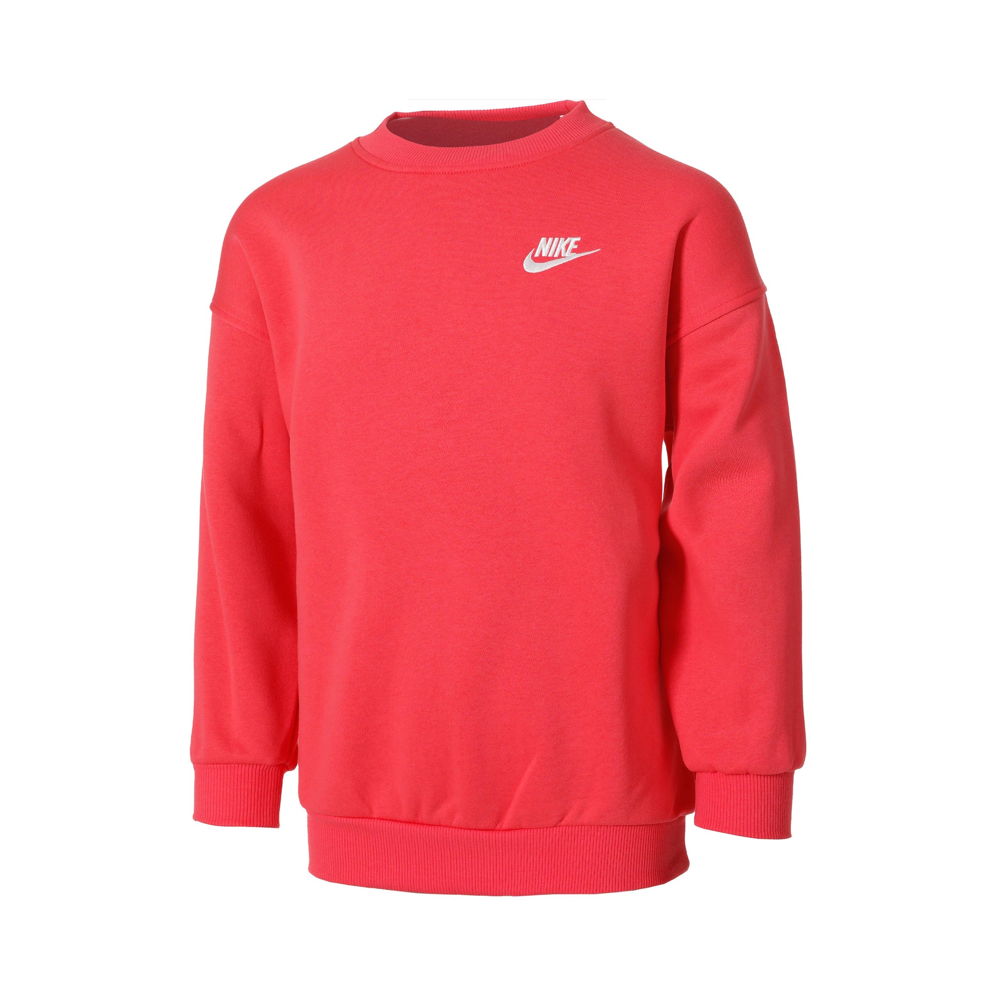 Nike Sportswear Club Fleece Oversized Crew Sweatshirt Meisjes - pink,