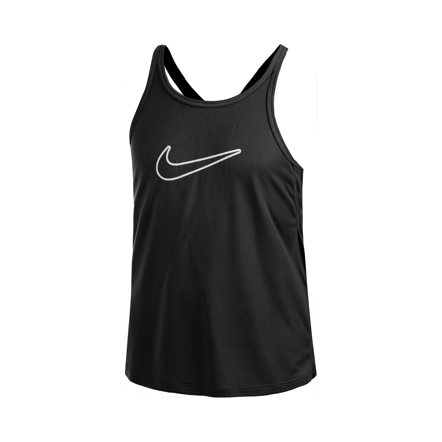 Nike Dri-Fit One Tanktop Meisjes-Zwart