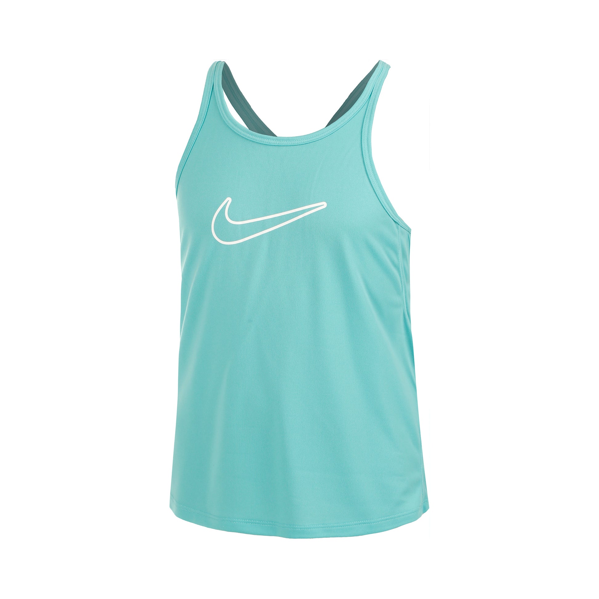 Nike Dri-Fit One Tanktop Meisjes - turkoois,