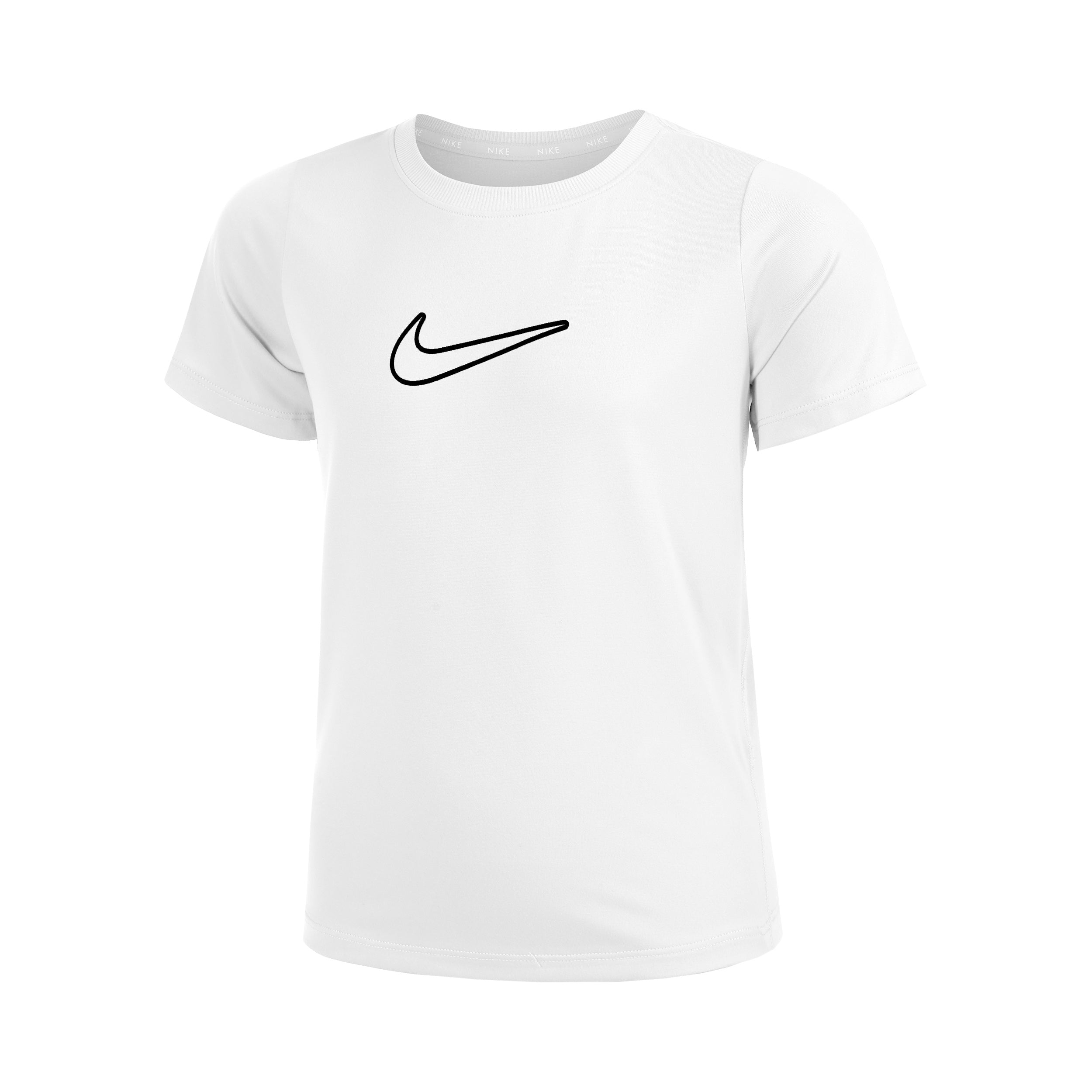 Nike One STD T-shirt Meisjes-Wit