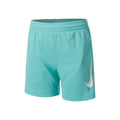 Big Graphic Shorts Jongens - mint,