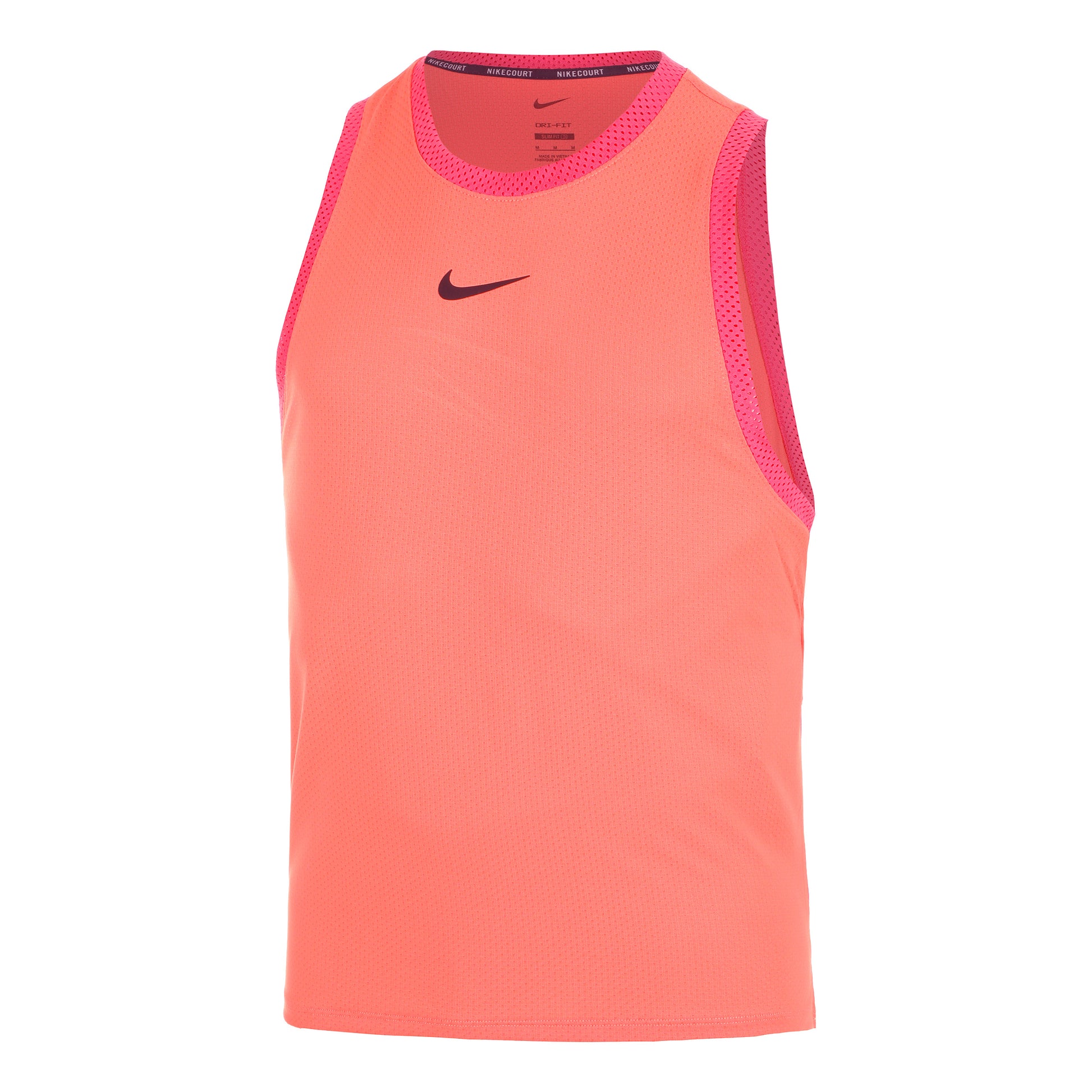 Nike Dri-Fit Slam Alcaraz NY Tanktop Heren - oranje, pink