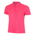 Dri-Fit Victory SS SLD Polo Dames - pink, zwart