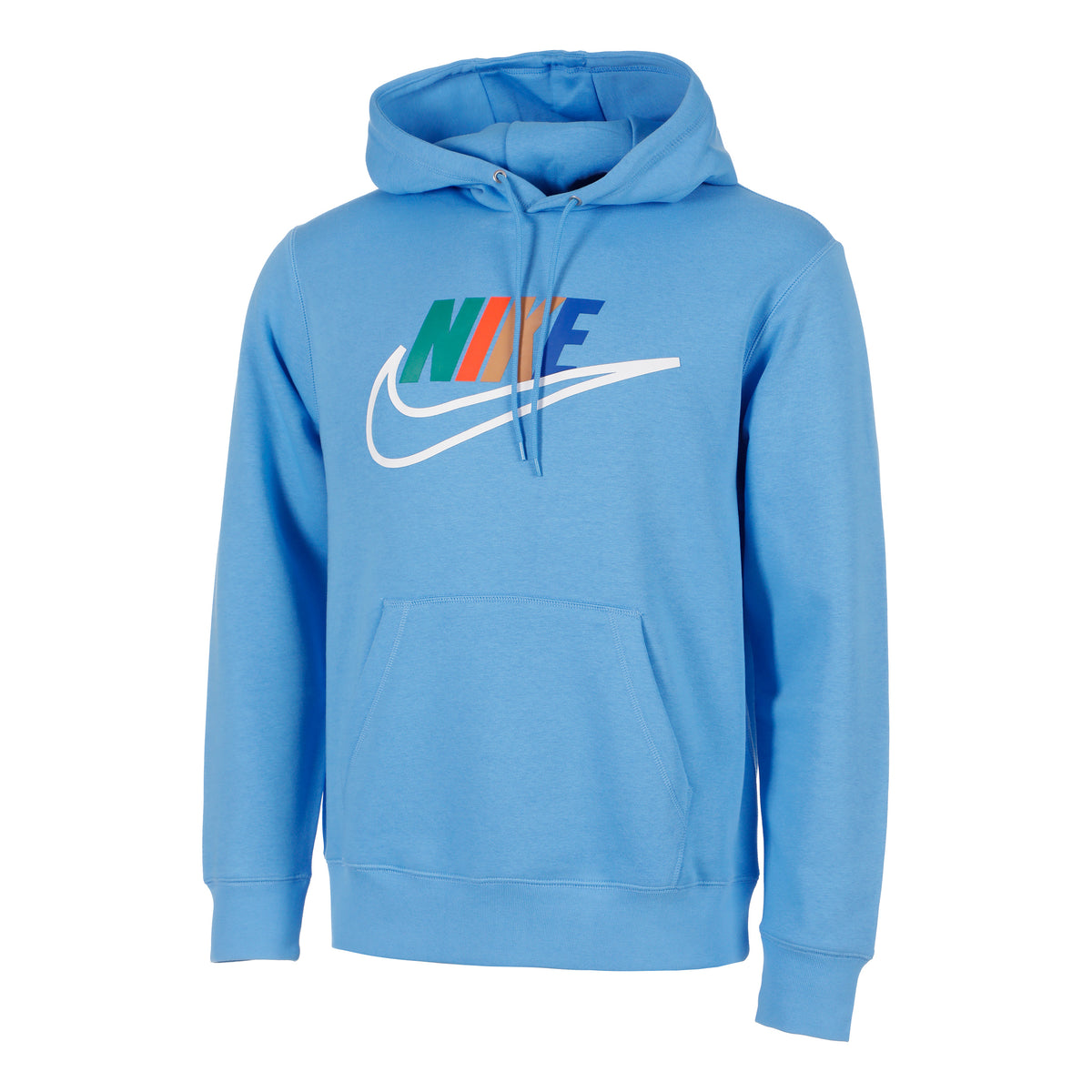 Nike Club Futura Block Sweater met capuchon Heren - blauw,
